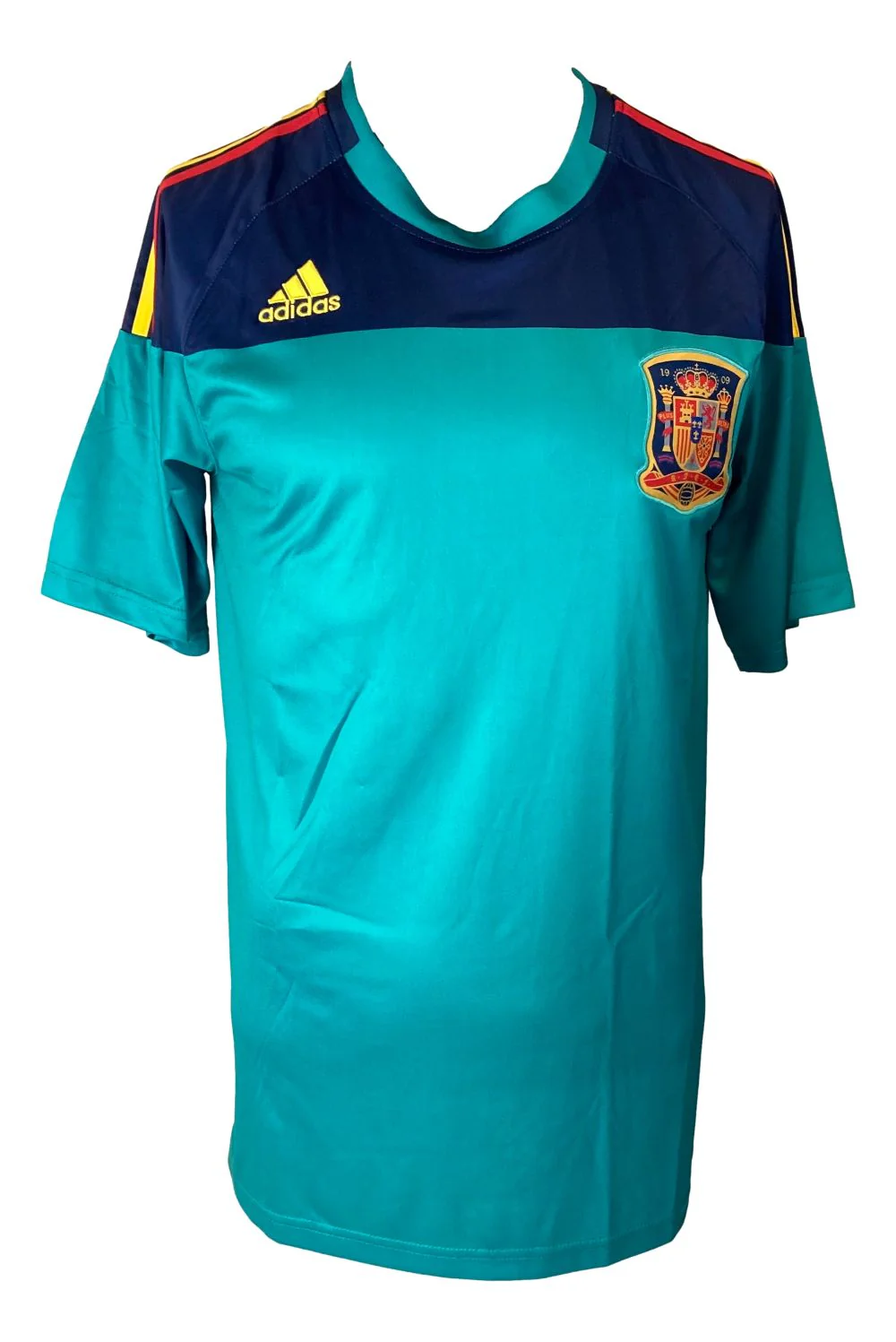 Iker Casillas Signed Spain Adidas Soccer Jersey BAS - Image 3