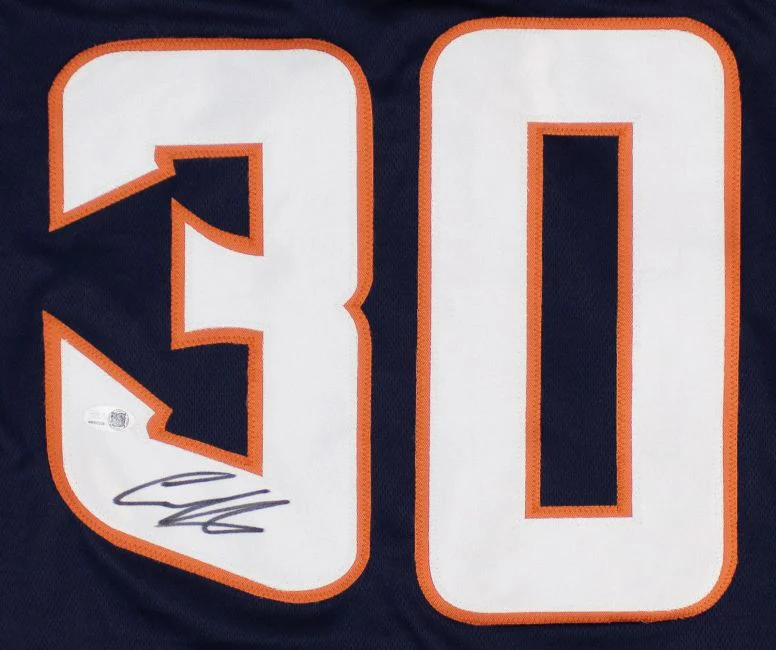 Ilya Sorokin New York Signed Alternate Navy Hockey Jersey JSA Hologram - Image 2