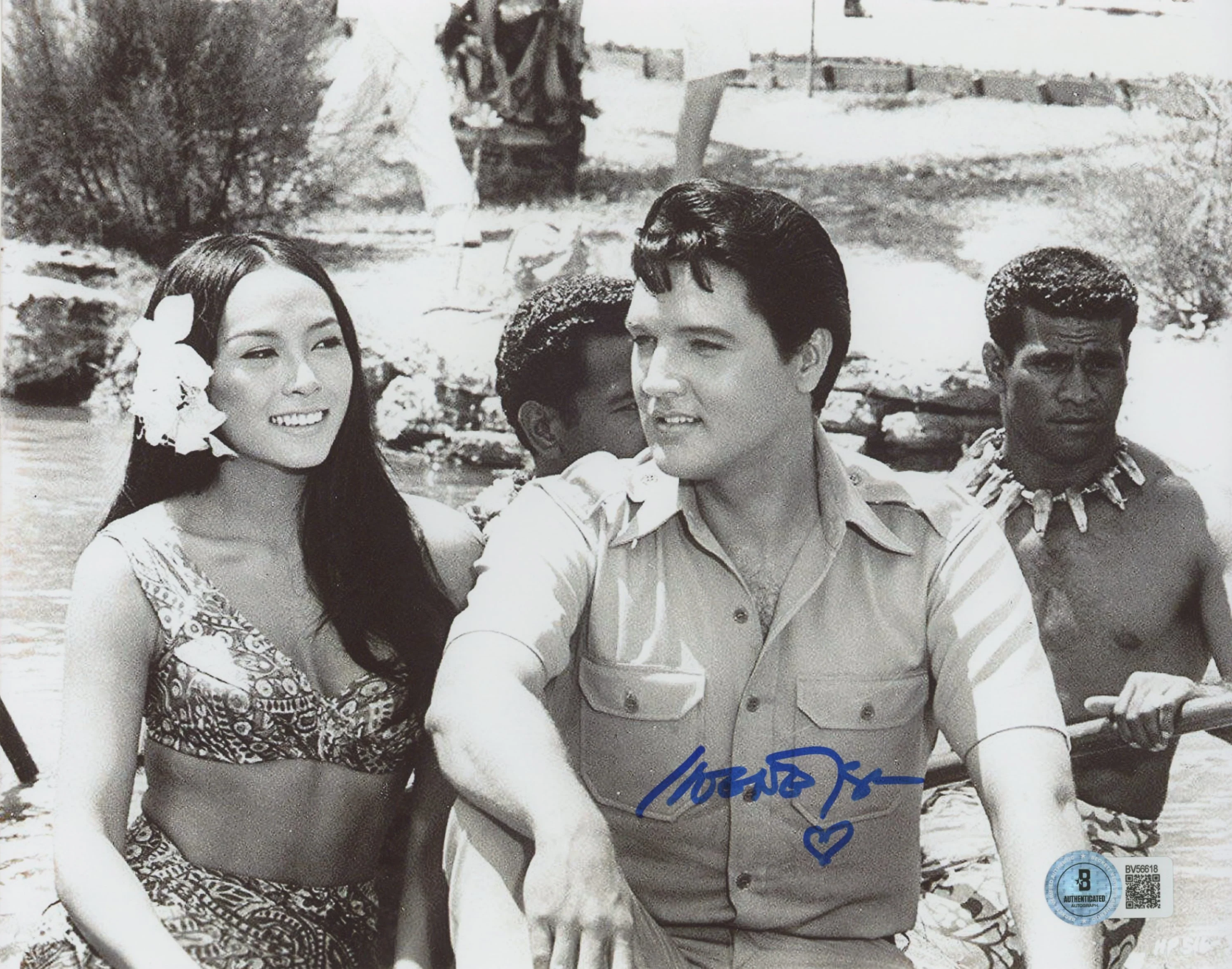 Irene Tsu Paradise, Hawaiian Style Authentic Signed 8x10 Horizontal Photo BAS 2