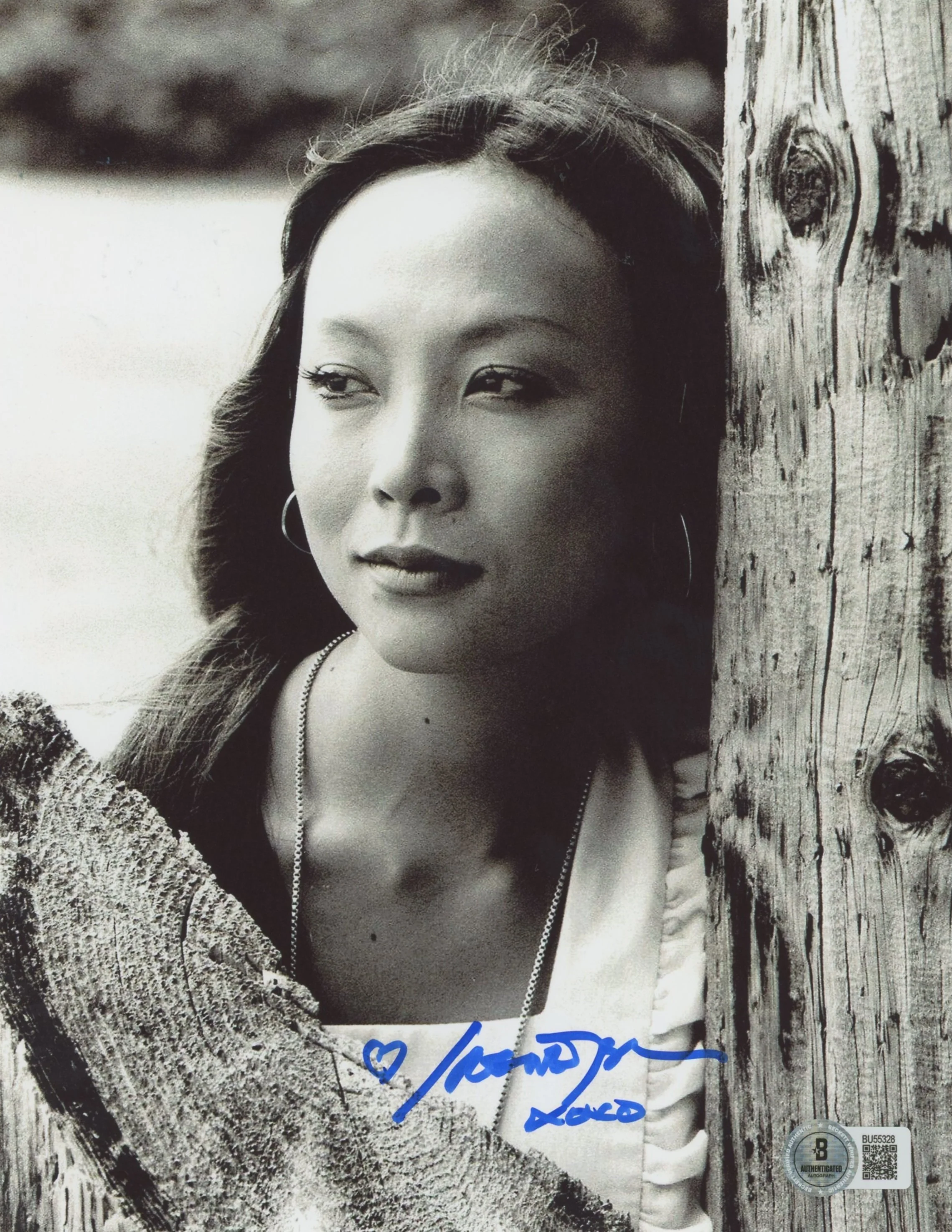 Irene Tsu Paradise, Hawaiian Style "XOXO" Authentic Signed 8x10 Photo BAS 1