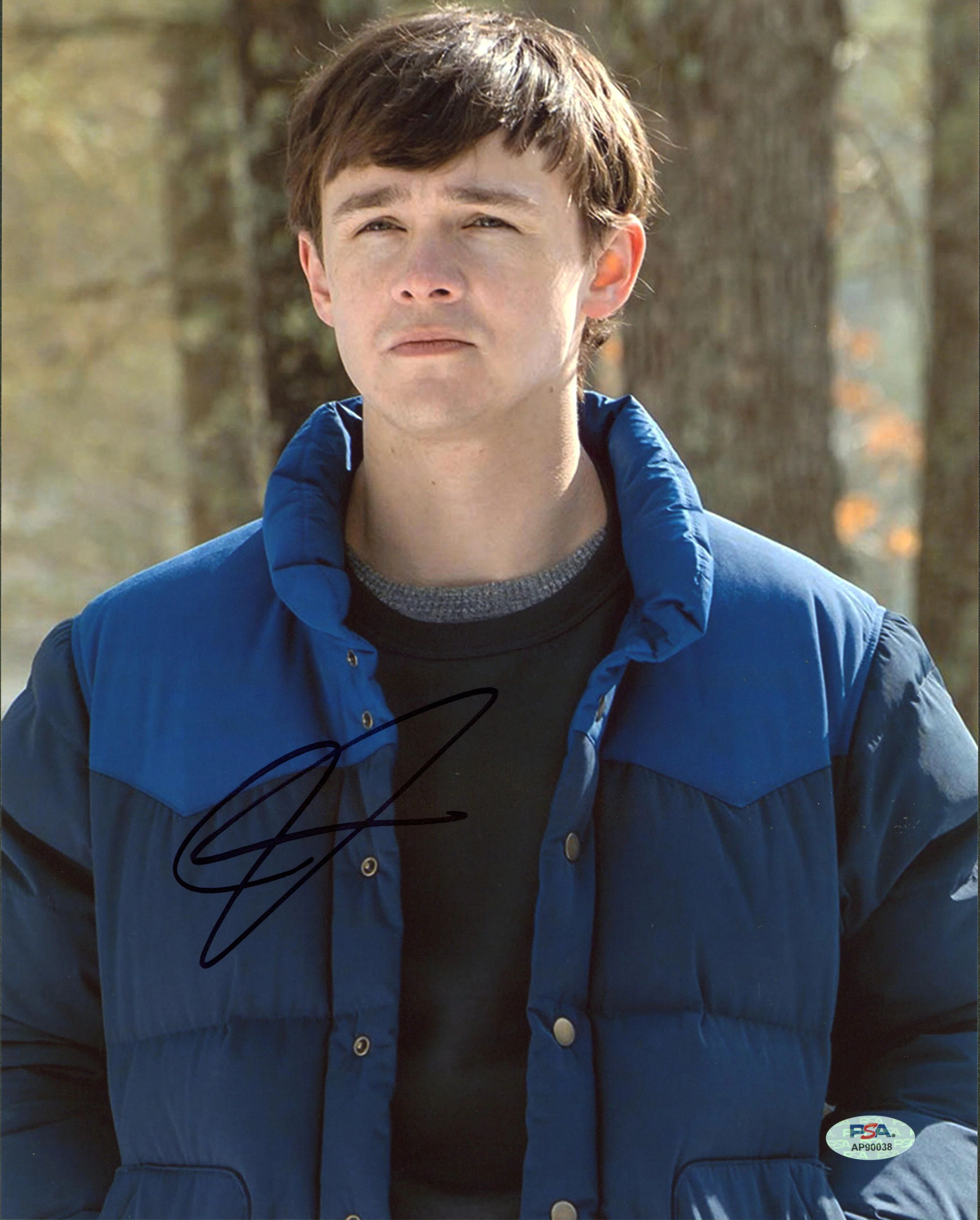 Jack Alcott Dexter: New Blood Authentic Signed 11x14 Vertical Photo PSA #AP90038 - Image 2