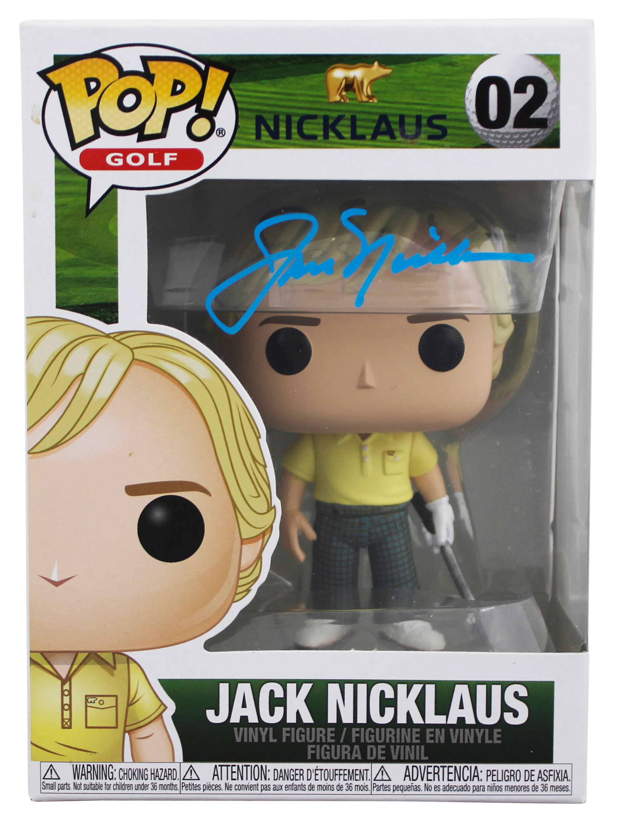 Jack Nicklaus Authentic Signed #02 Funko Pop Vinyl Figure JSA #AW03514 - Image 2
