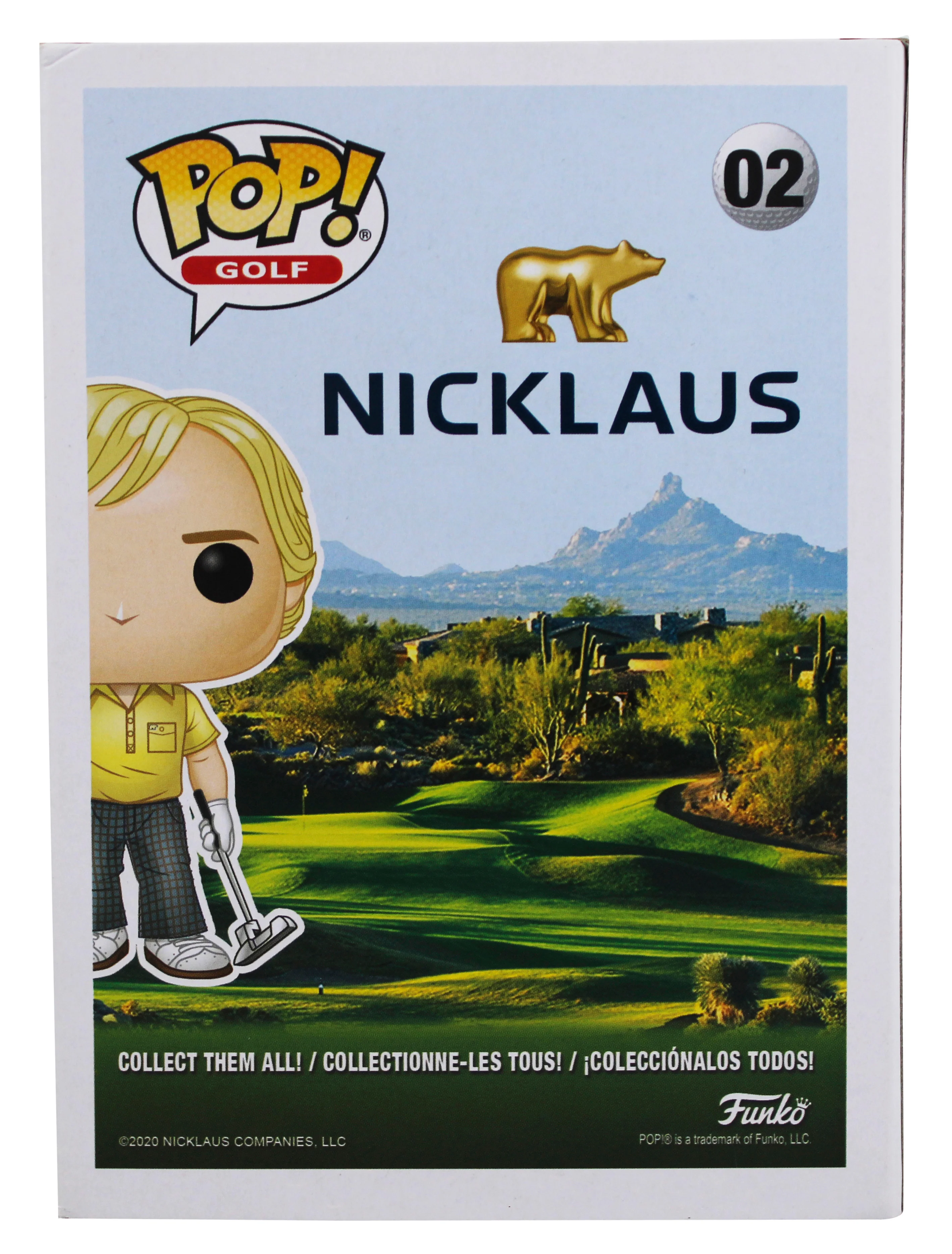 Jack Nicklaus Authentic Signed #02 Funko Pop Vinyl Figure JSA #QQ50020 - Image 5