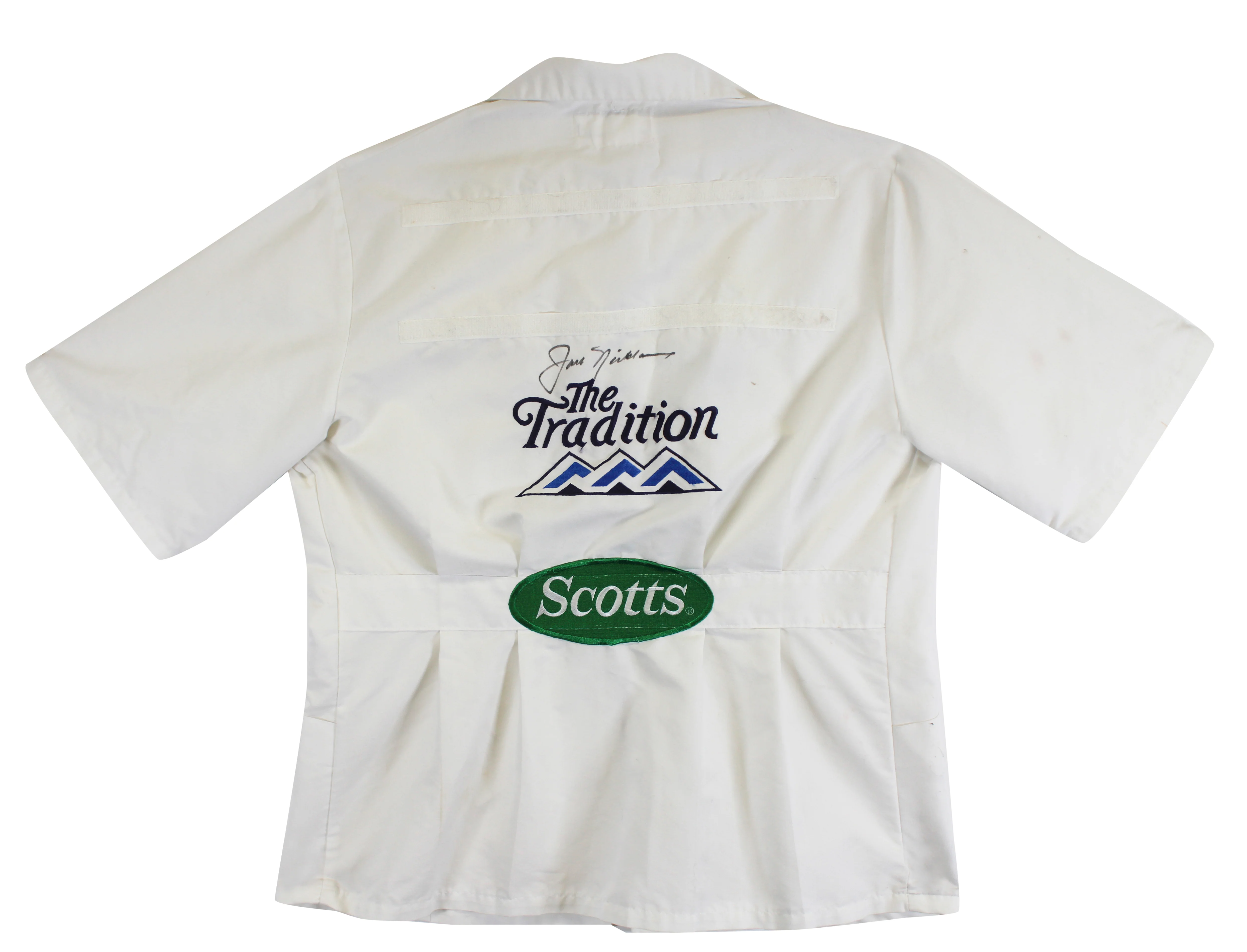 Jack Nicklaus Authentic Signed The Tradition Caddy Bib Shirt BAS #AE14000 - Image 2