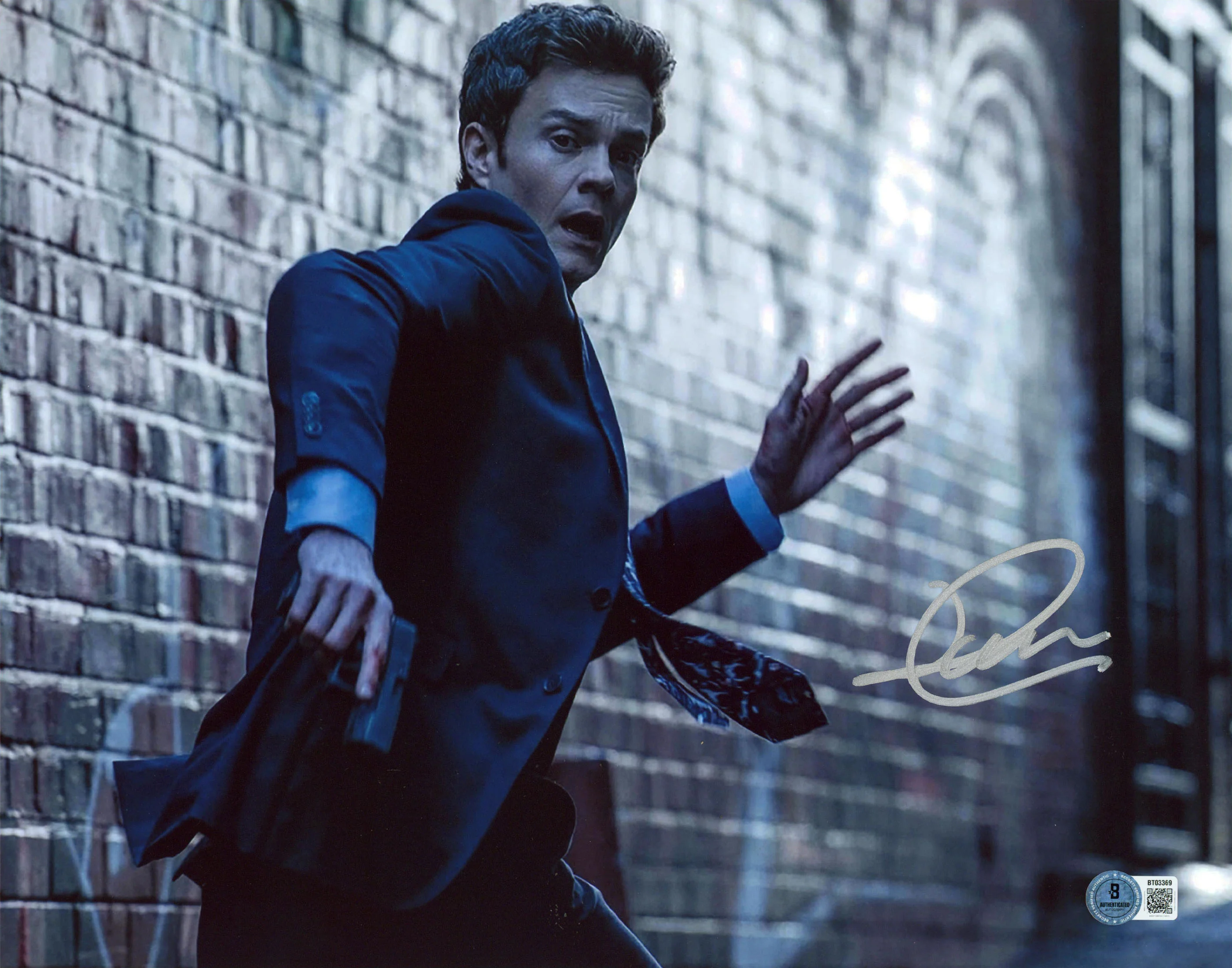 Jack Quaid Novocaine Authentic Signed 11x14 Horizontal Photo BAS #BT03369