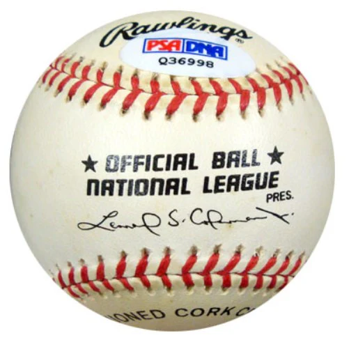 Jack Radtke Autographed Official NL Baseball Brooklyn Dodgers PSA/DNA #Q36998 - Image 2