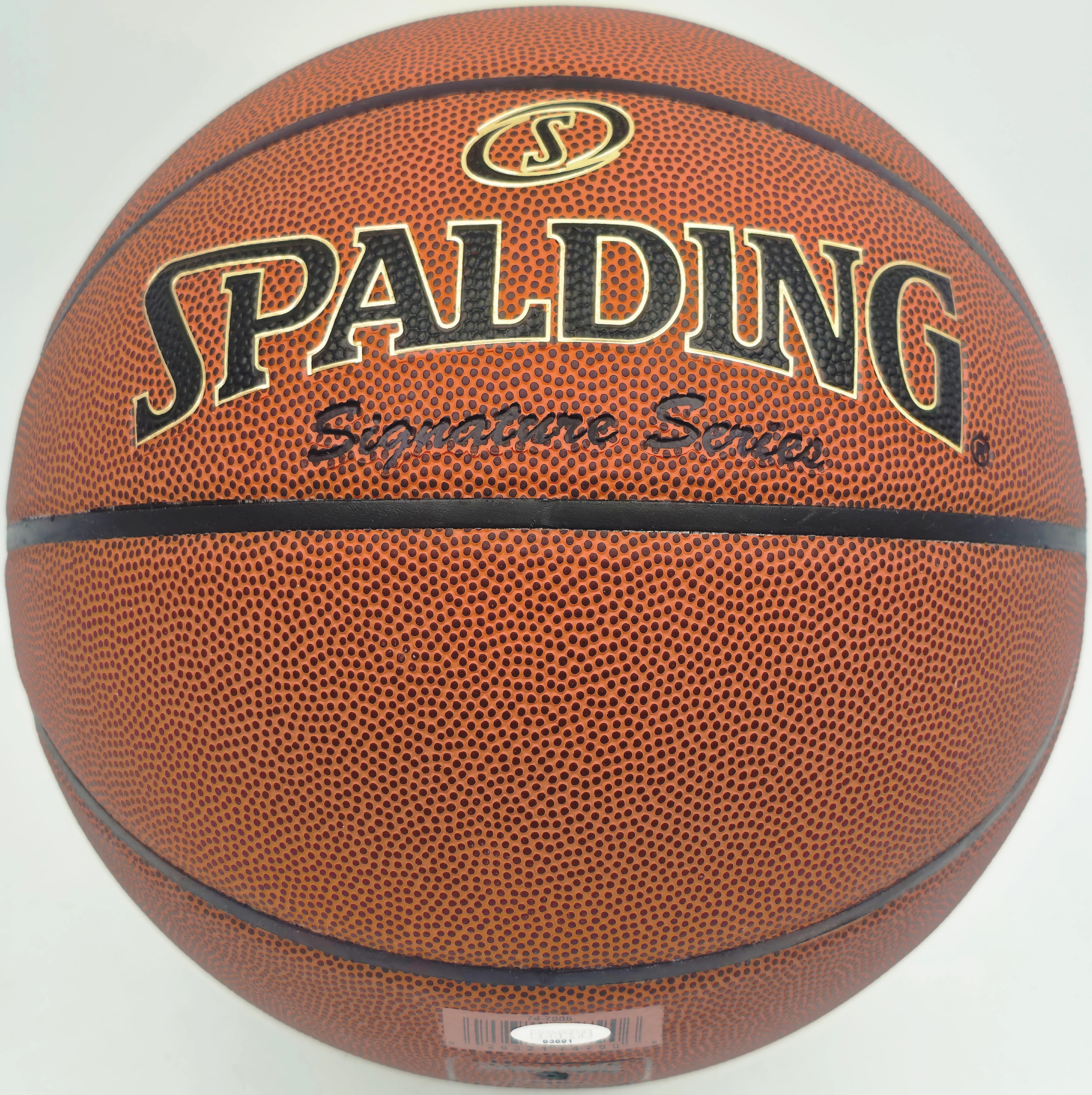 Jack Sikma & Fred Brown Autographed Spalding Signature Series Basketball Seattle Supersonics Logo MCS Holo #63691 - Image 4