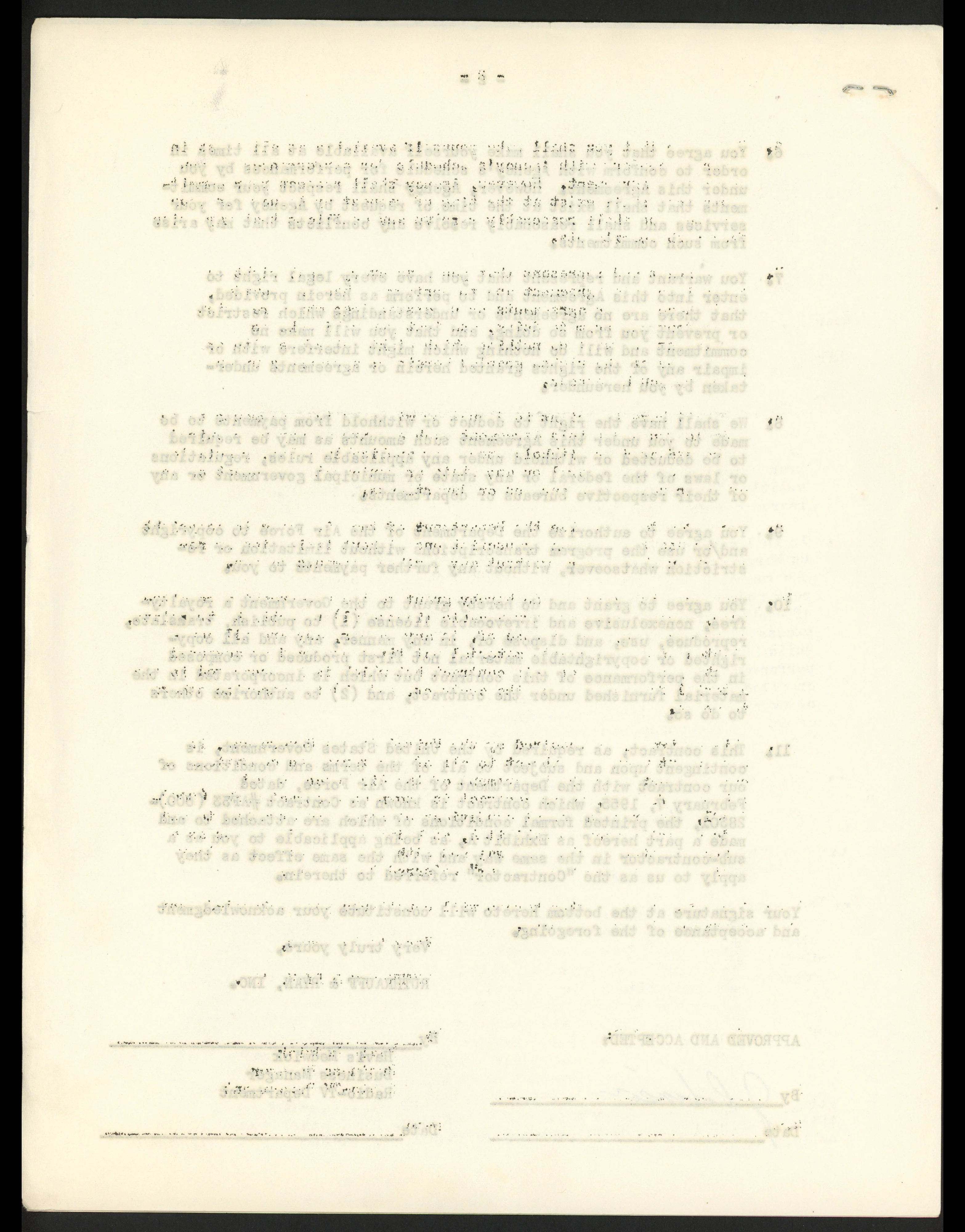 Jackie Robinson Autographed 1956 Greatest Sports Thrill Contract Brooklyn Dodgers Beckett BAS #AE16478 - Image 4