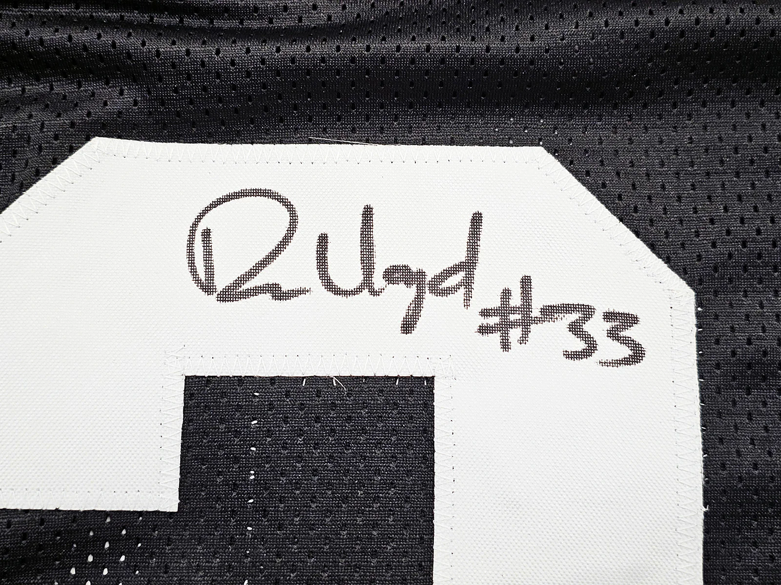 Jacksonville Jaguars Devin Lloyd Autographed Black Jersey Beckett BAS Witness Stock #215005 - Image 4