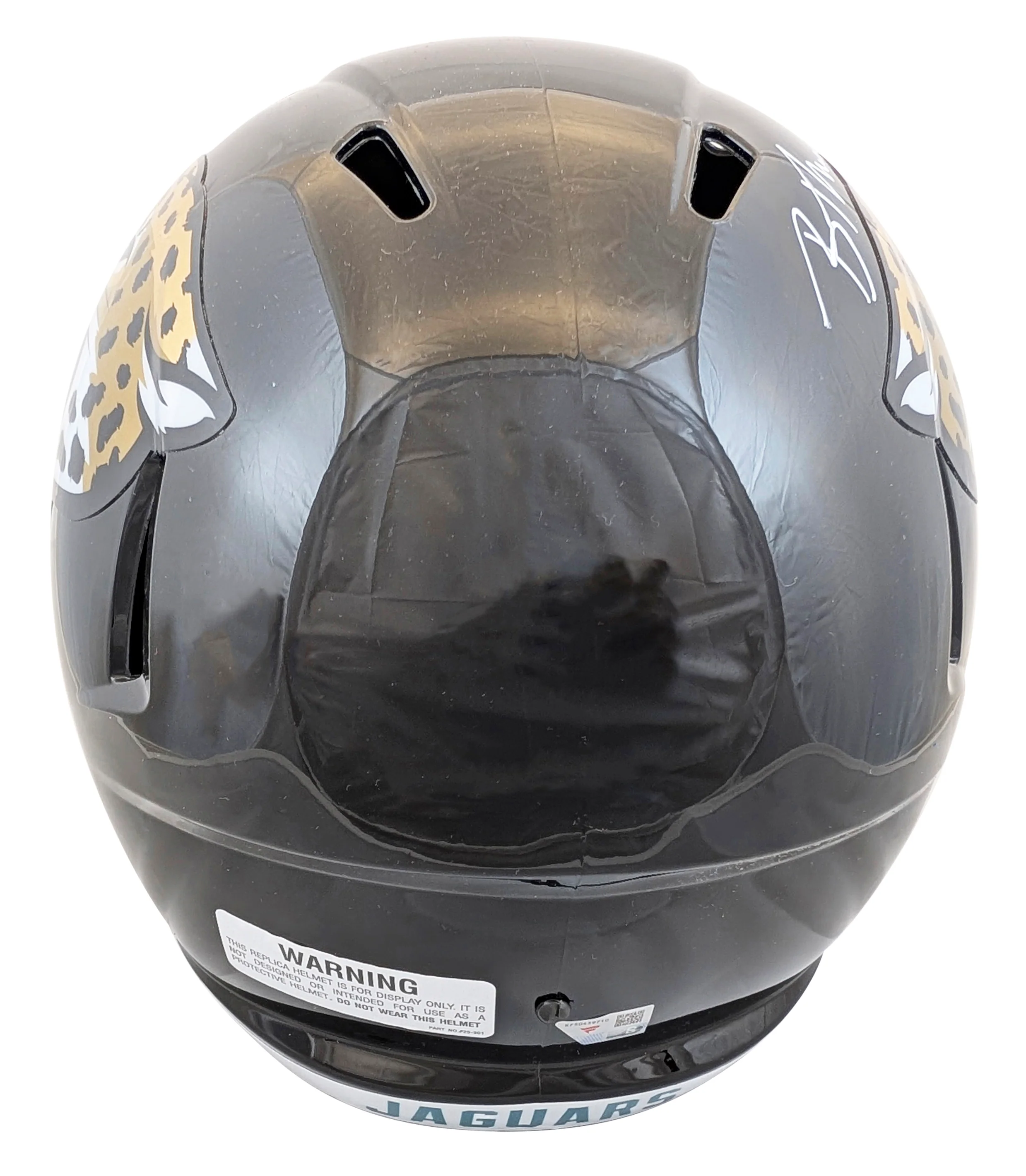 Jaguars Brian Thomas Jr. Authentic Signed Full Size Speed Rep Helmet Fanatics - Image 3