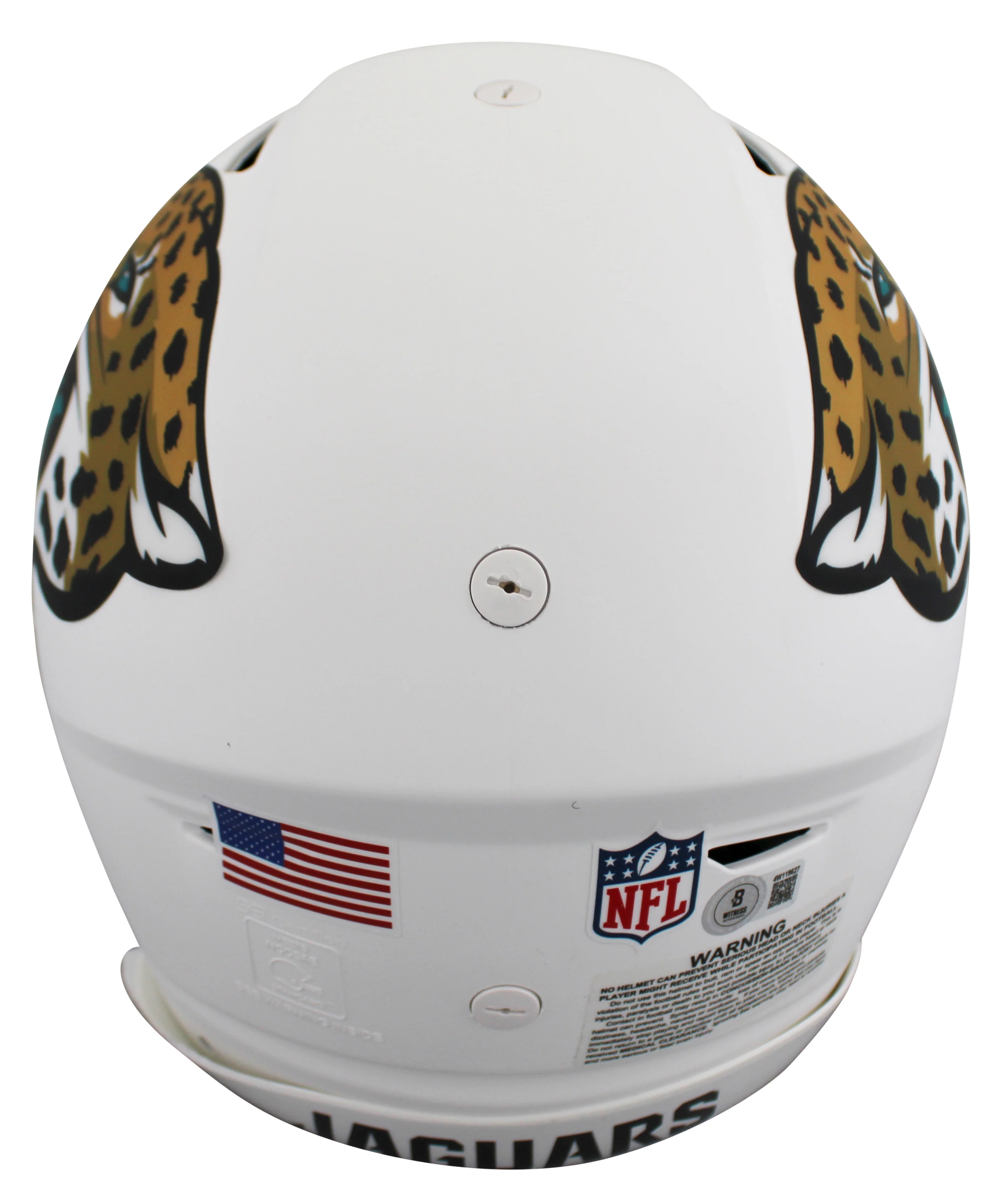 Jaguars Travis Hunter Signed 2024 On-Field Alt Speed Flex Full Size Helmet BAS W - Image 3