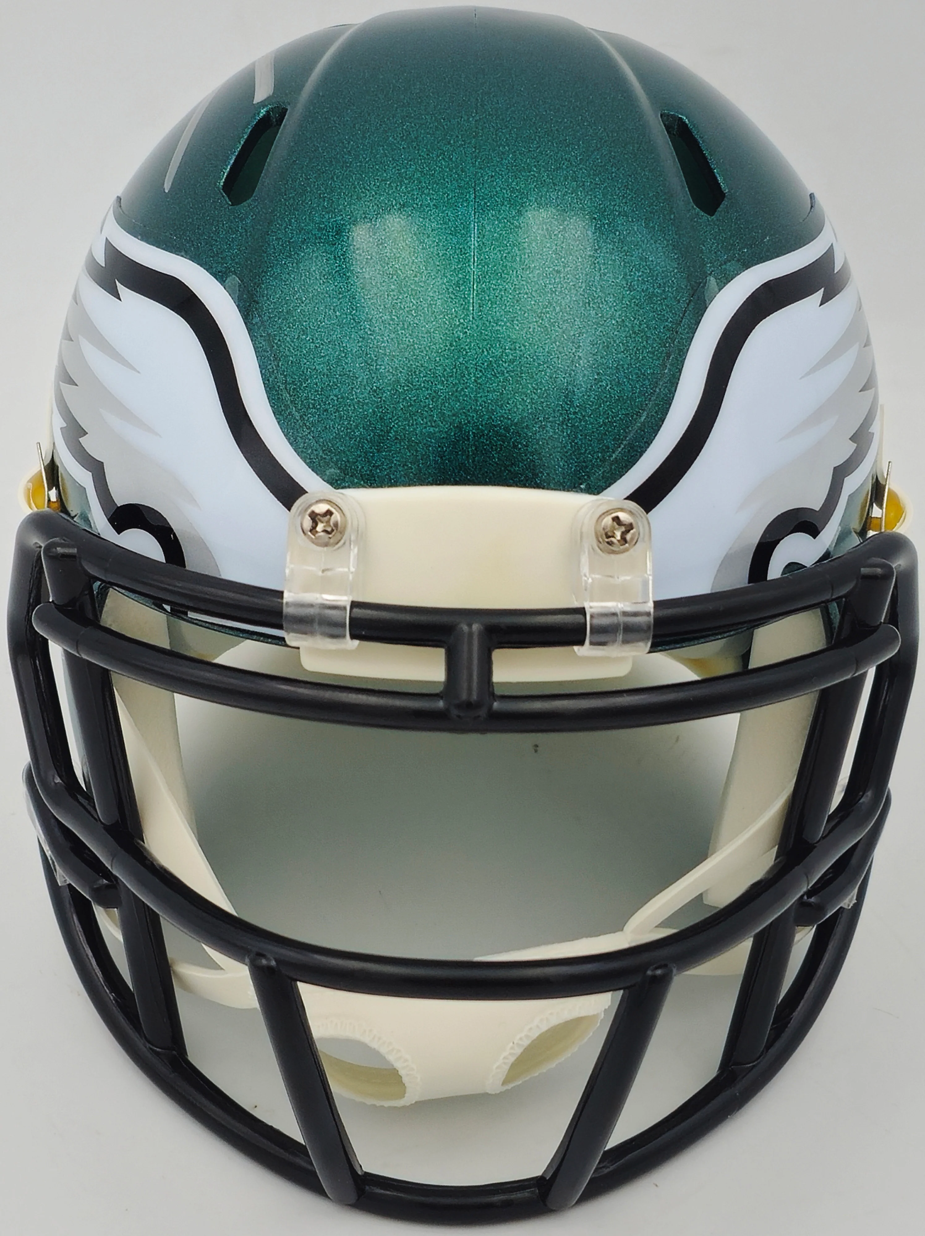 Jalen Carter Autographed Philadelphia Eagles Green Speed Mini Helmet Beckett BAS Witness Stock #238567 - Image 3