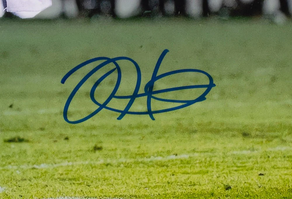 Jalen Hurts Signed Framed Philadelphia Eagles 11x14 Football Photo JSA - Image 2