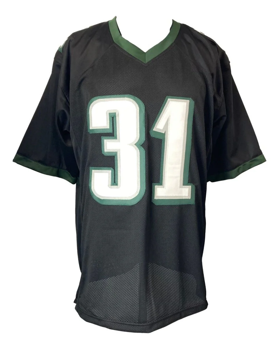 Jalen Mills Philadelphia Signed Black Football Jersey JSA ITP - Image 3