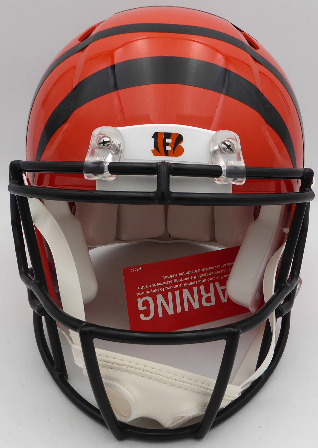 Ja'Marr Chase Autographed Cincinnati Bengals Full Size Authentic Helmet Beckett BAS Witness #3W056085 - Image 3