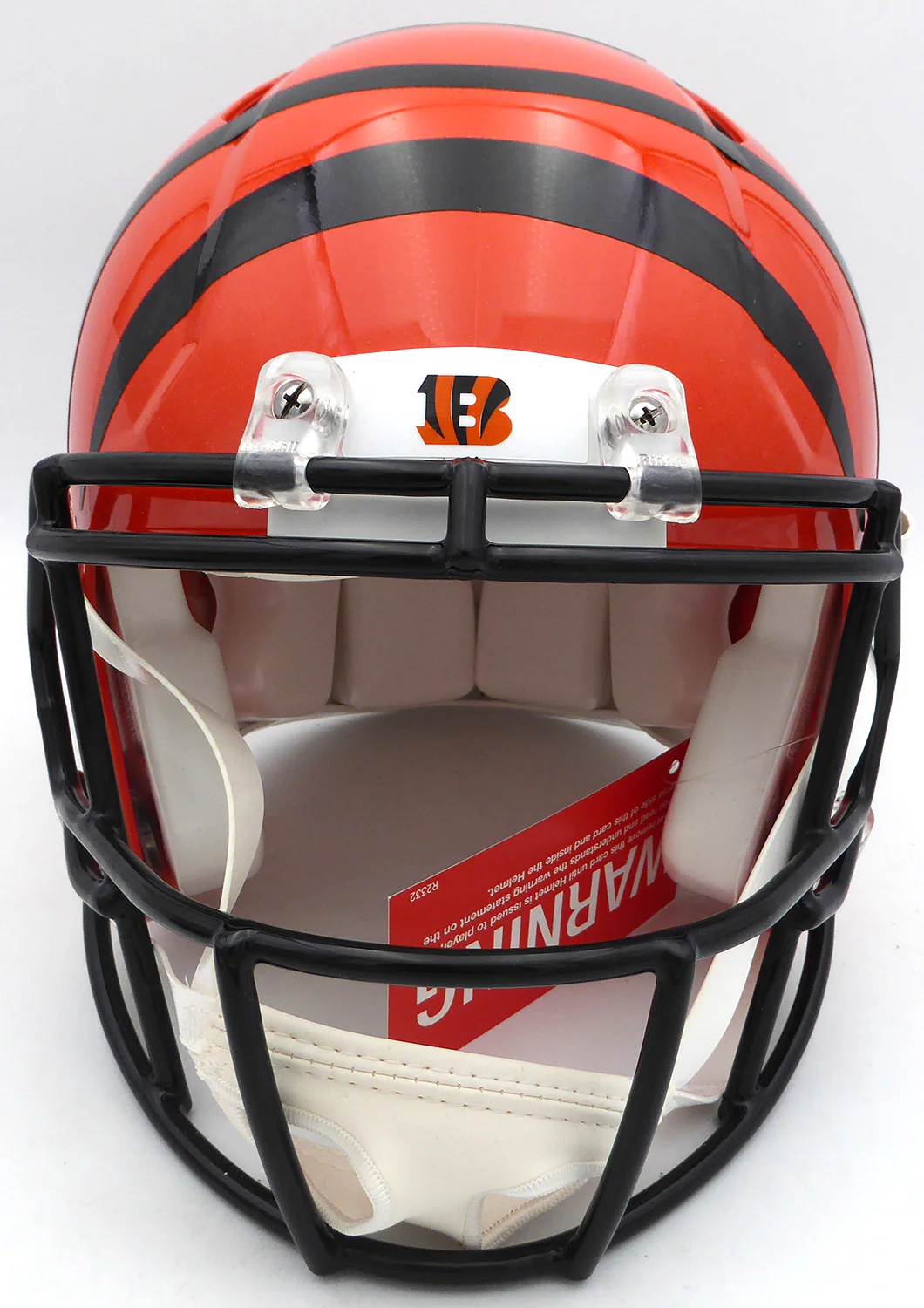 Ja'Marr Chase Autographed Cincinnati Bengals Full Size Authentic Helmet Beckett BAS Witness #3W056093 - Image 3