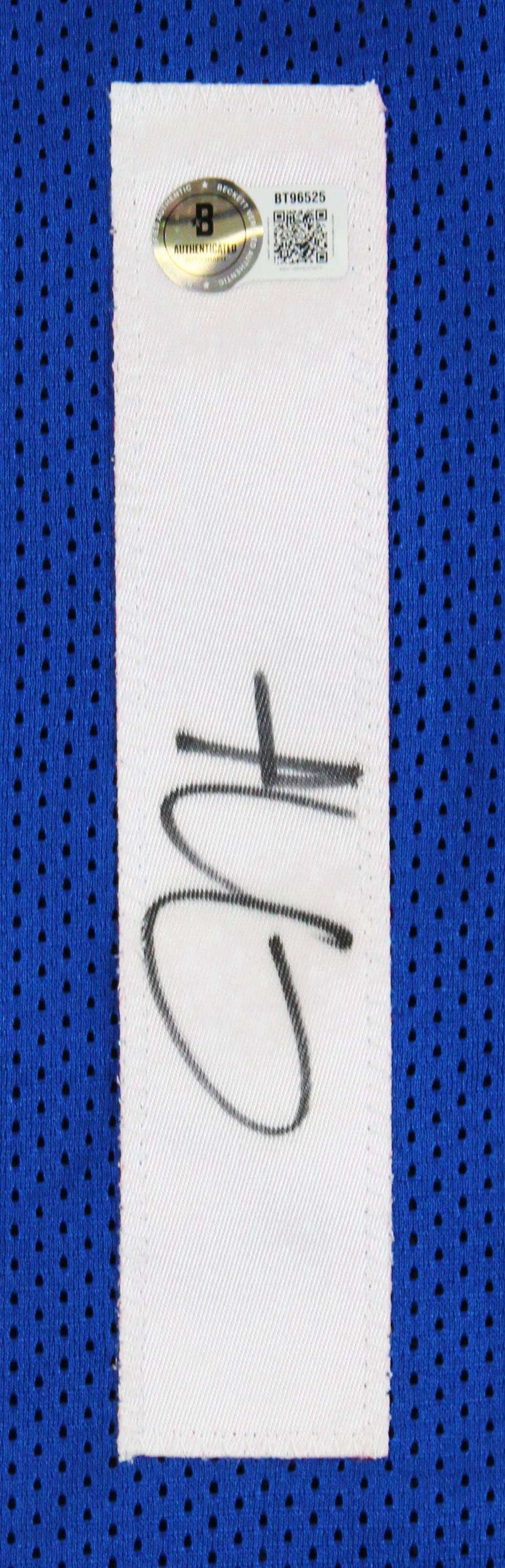 James Harden Authentic Signed Blue Pro Style Jersey Autographed BAS - Image 3