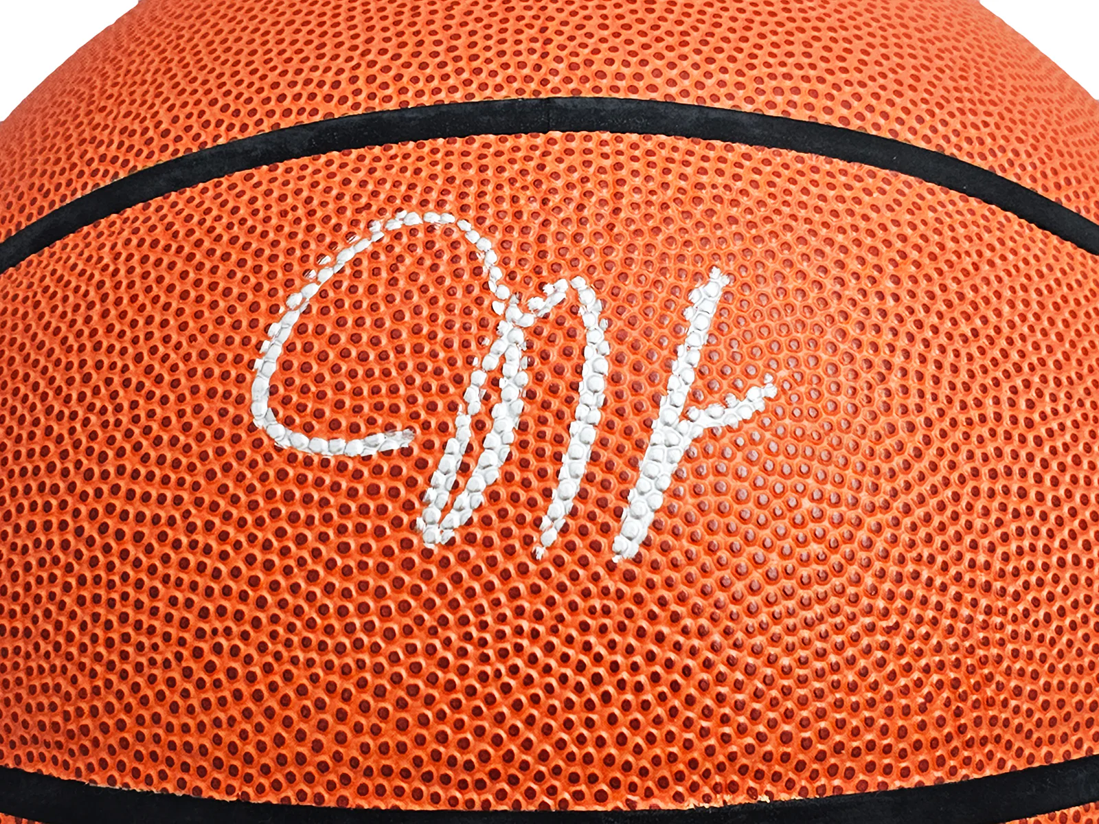 James Harden Autographed Authentic Indoor/Outdoor Basketball Rockets, 76ers, Thunder Beckett BAS Witness Stock #214076 - Image 2