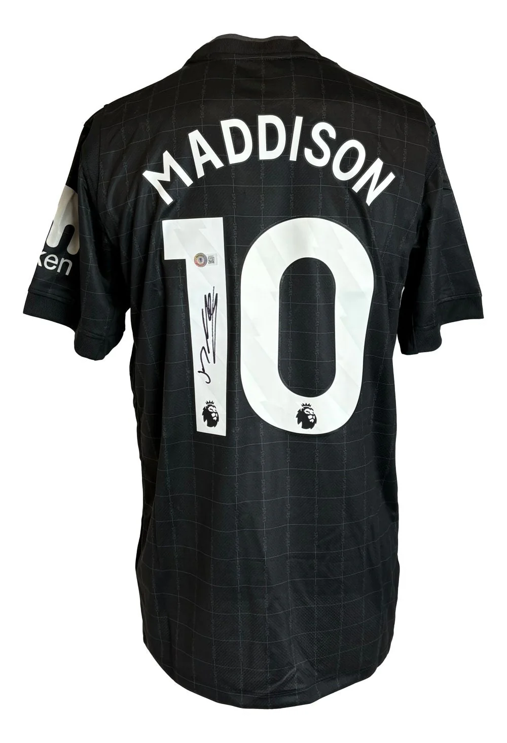 James Maddison Signed Tottenham Hotspur Nike Soccer Jersey BAS