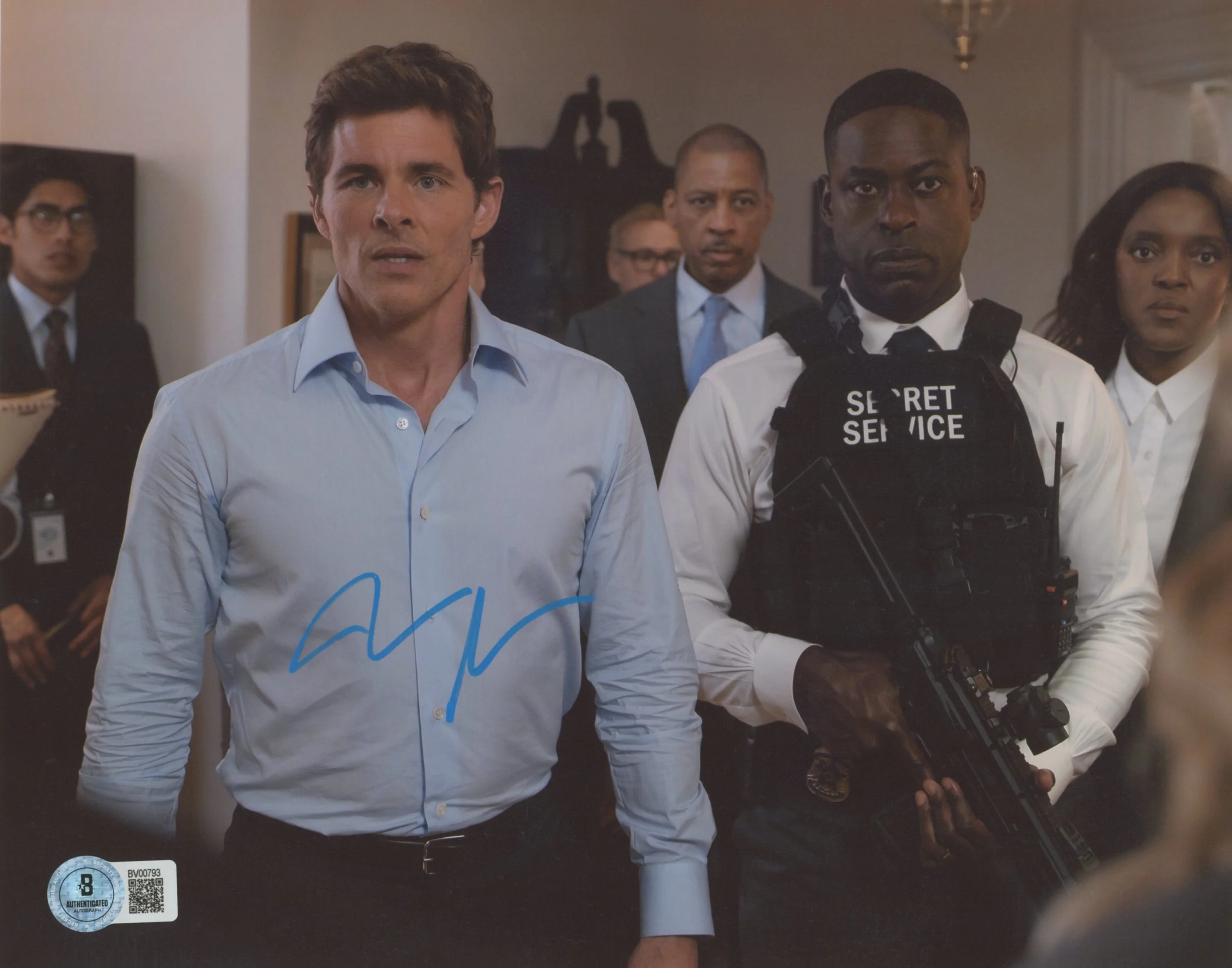 James Marsden Paradise Authentic Signed 8x10 Photo Autographed BAS #BV00793 - Image 2
