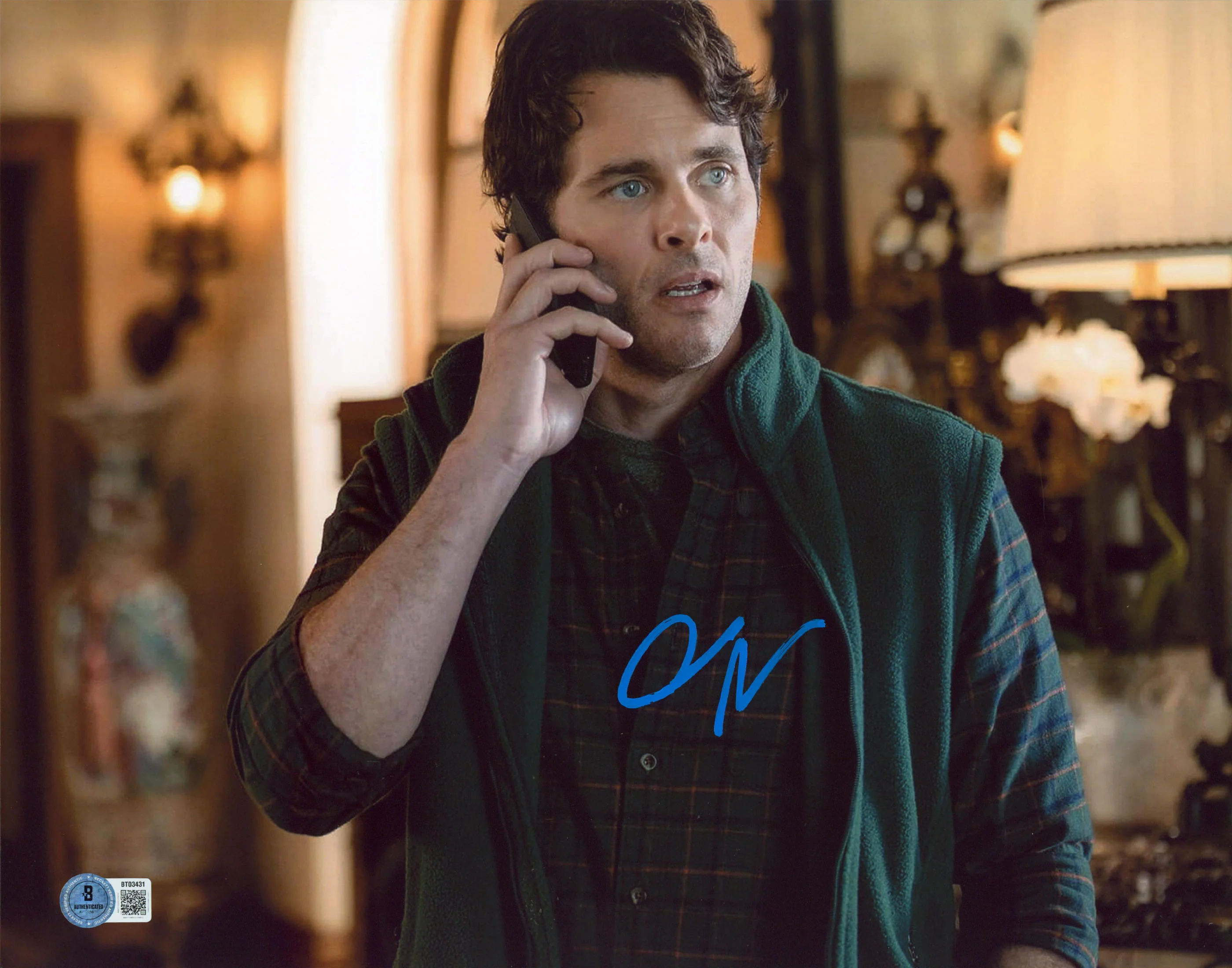 James Marsden The Box Authentic Signed 11x14 Horizontal Photo BAS #BT03431 - Image 2