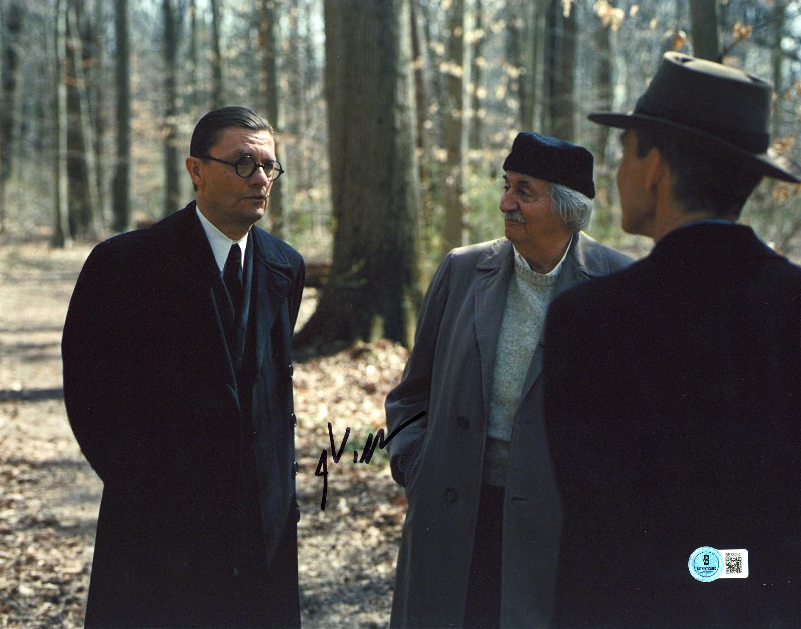 James Urbaniak Oppenheimer Authentic Signed 11x14 Horizontal Photo BAS #BS78204
