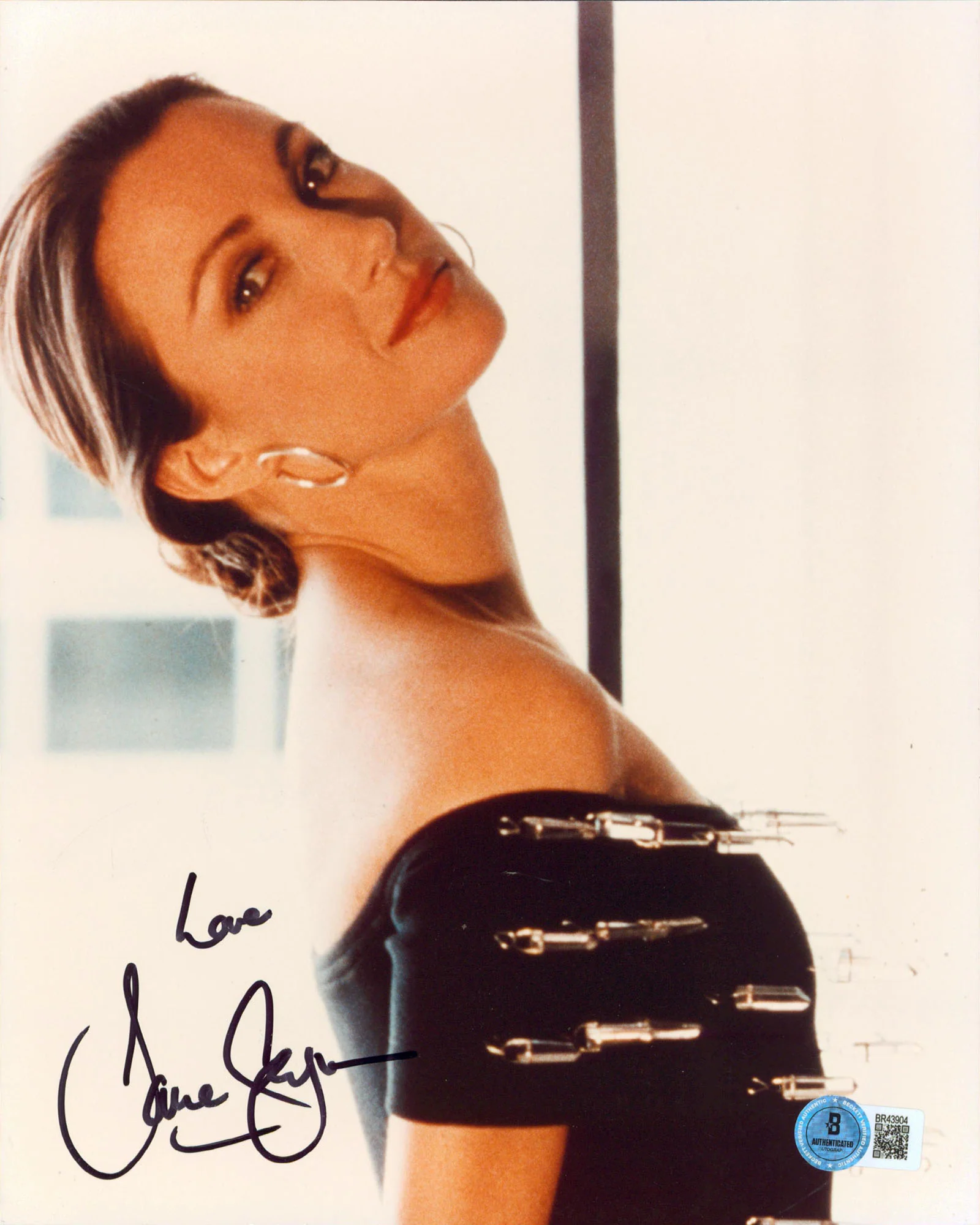 Jane Seymour Wedding Crashers "Love" Authentic Signed 8x10 Photo BAS #BR43904 - Image 2