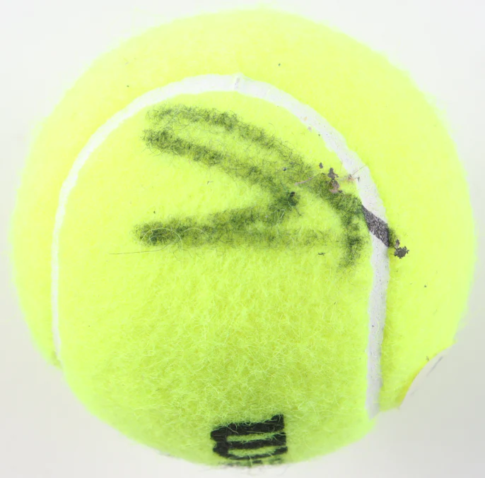 Jannik Sinner Signed Wilson 2 Tennis Ball - PSA