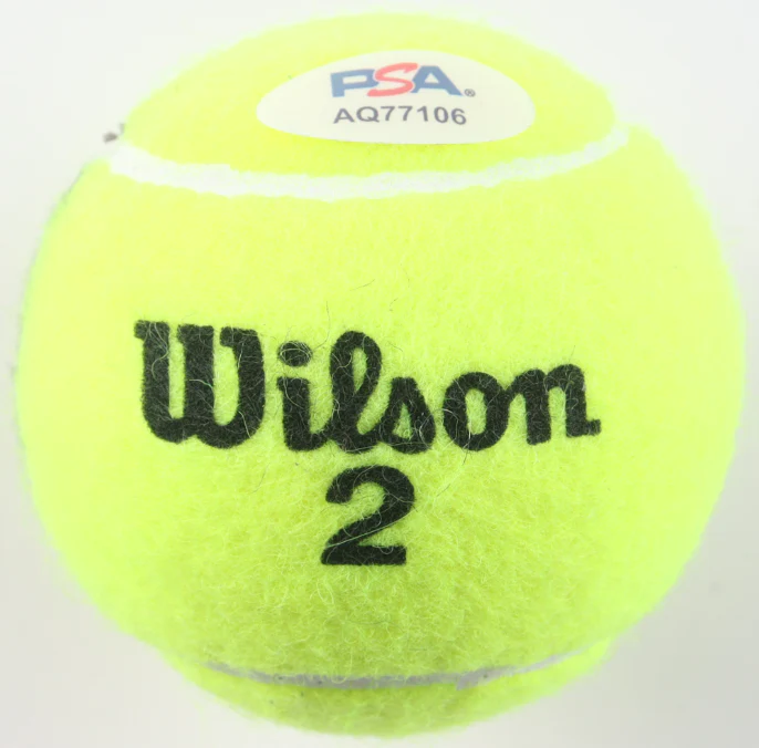Jannik Sinner Signed Wilson 2 Tennis Ball - PSA - Image 2