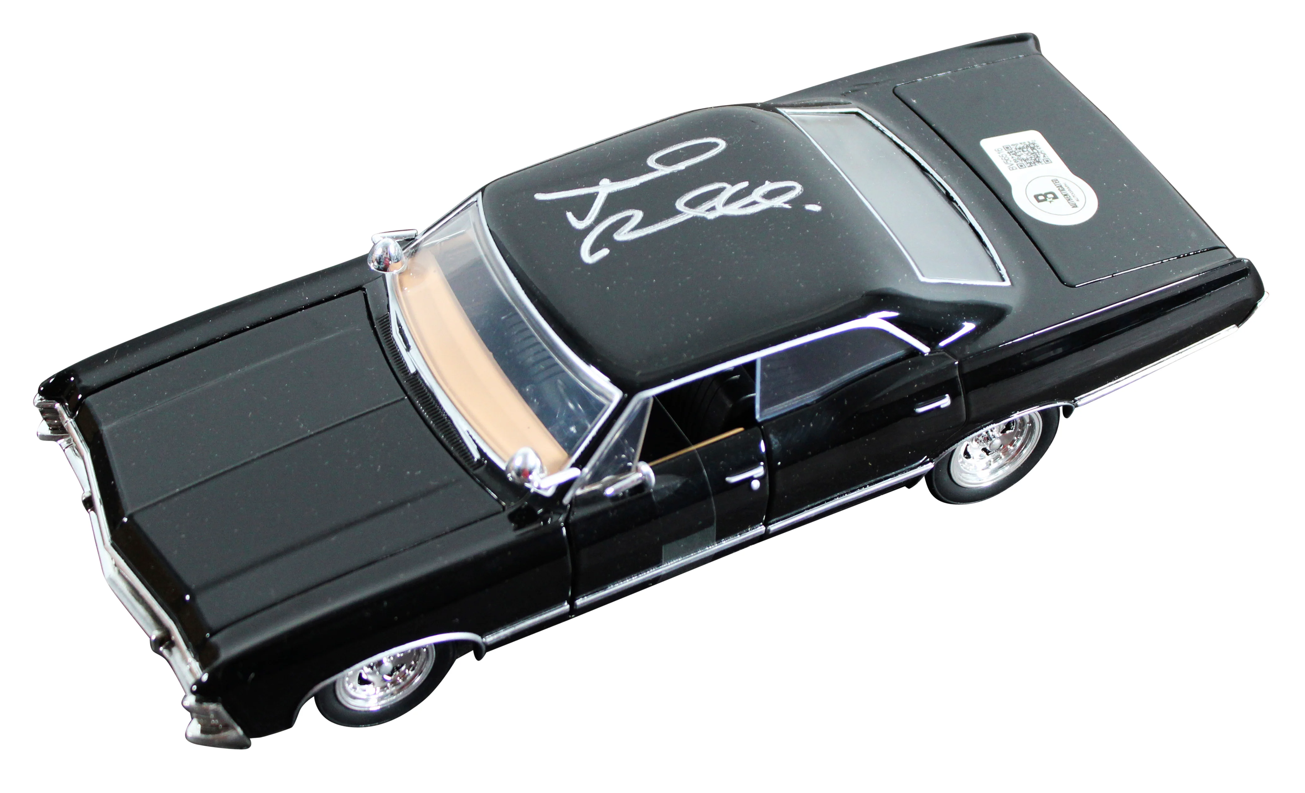 Jared Padalecki Supernatural Signed 1967 Impala 1:24 Die Cast Car BAS #BV56516 - Image 3
