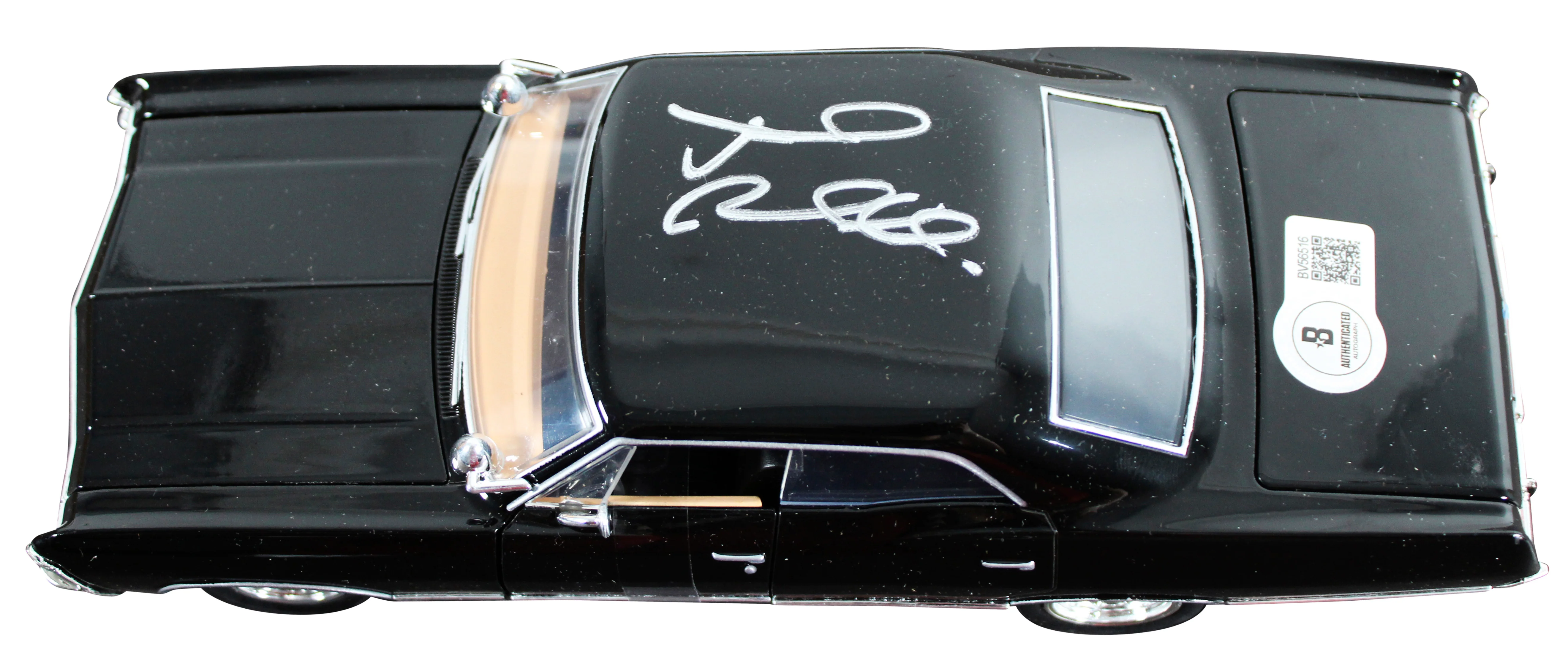 Jared Padalecki Supernatural Signed 1967 Impala 1:24 Die Cast Car BAS #BV56516 - Image 4