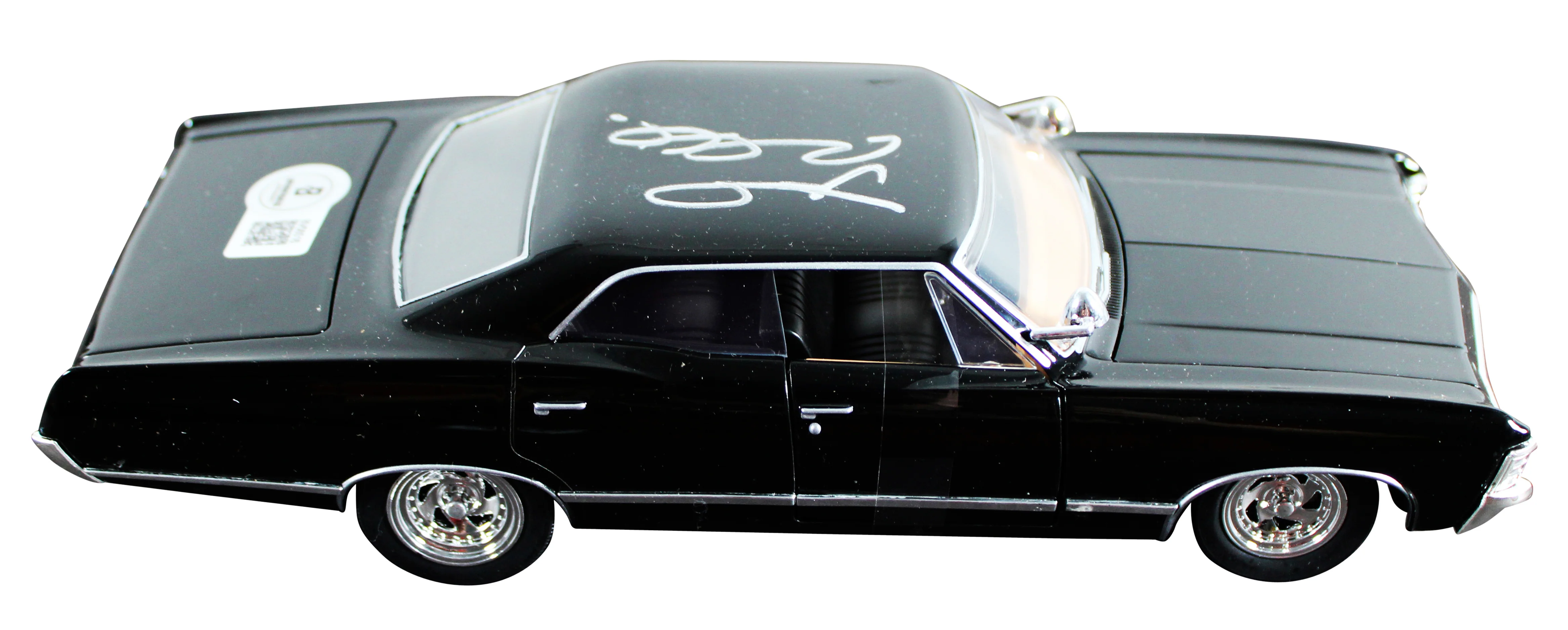 Jared Padalecki Supernatural Signed 1967 Impala 1:24 Die Cast Car BAS #BV56516 - Image 7