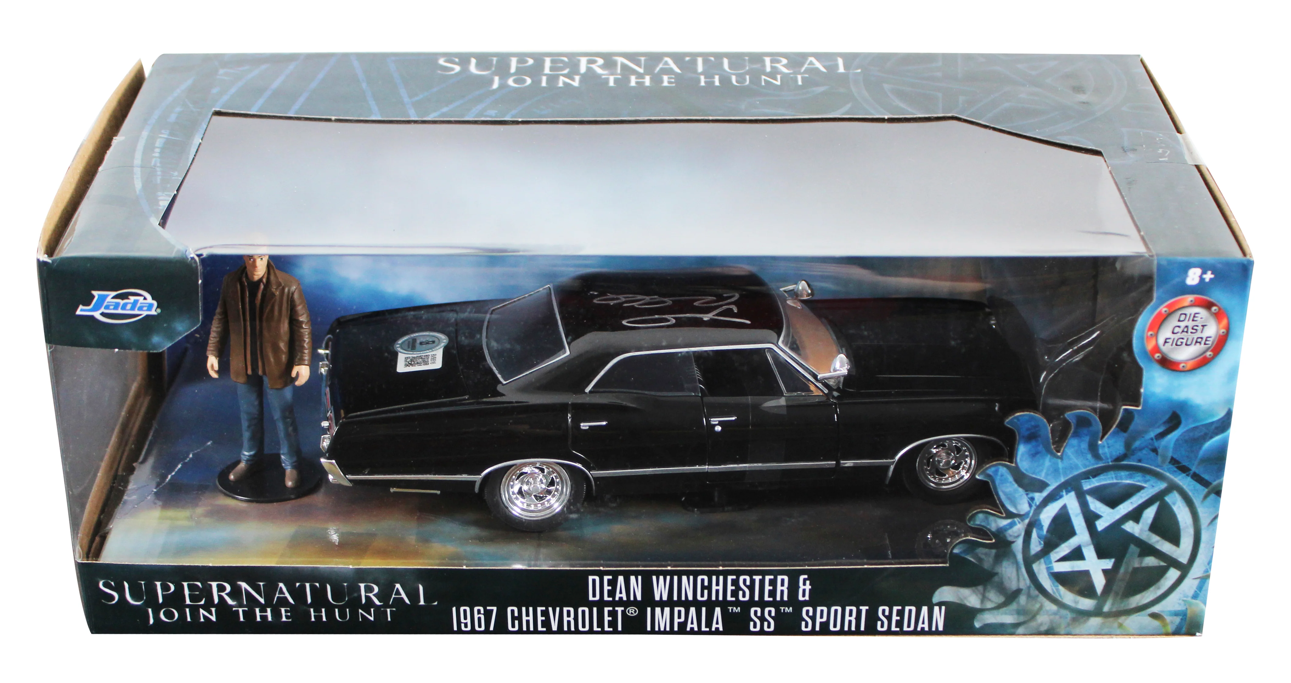 Jared Padalecki Supernatural Signed 1967 Impala 1:24 Die Cast Car BAS #BV56516 - Image 9