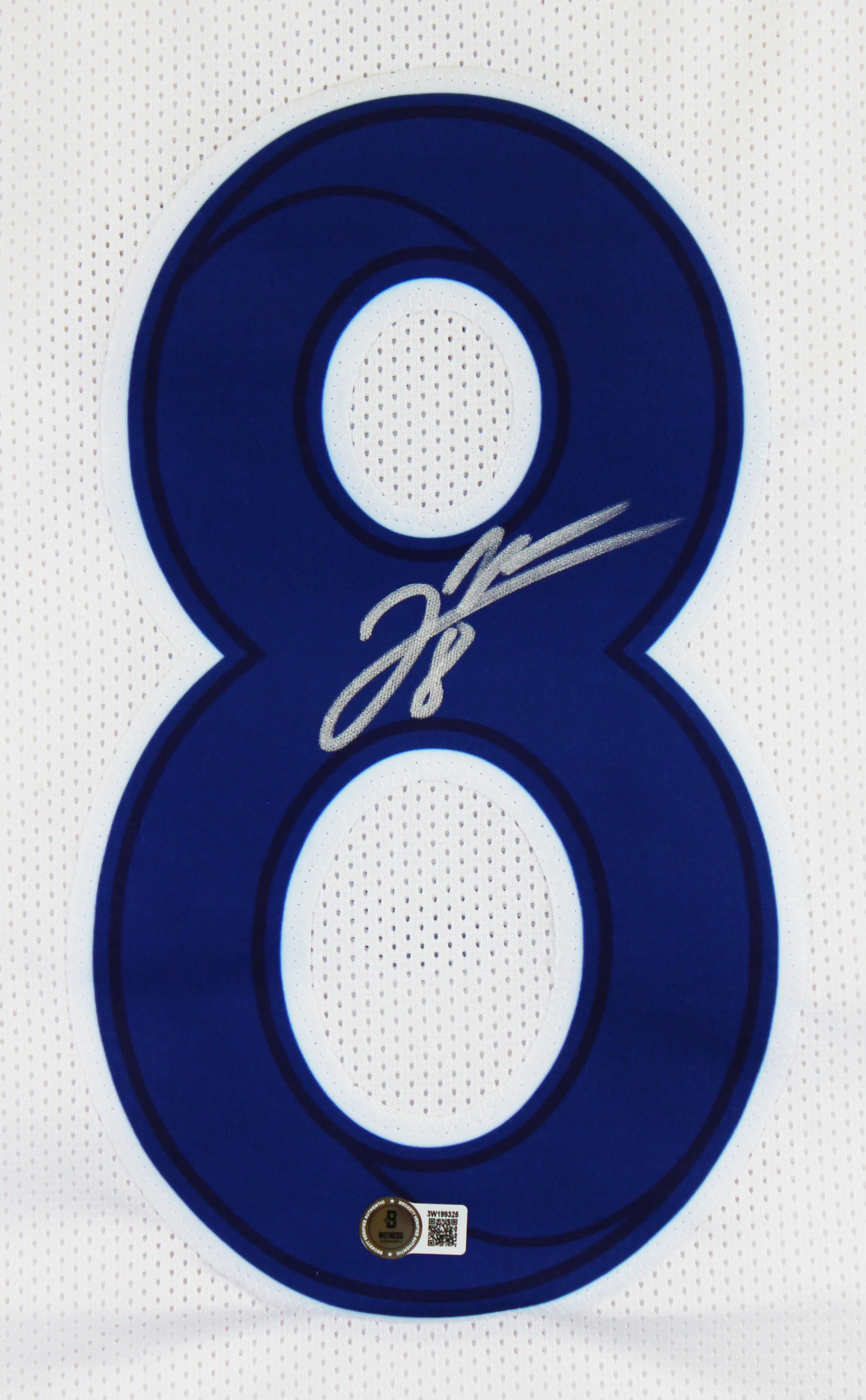 Jared Verse Authentic Signed White Pro Style Jersey Autographed BAS Witnessed - Image 3
