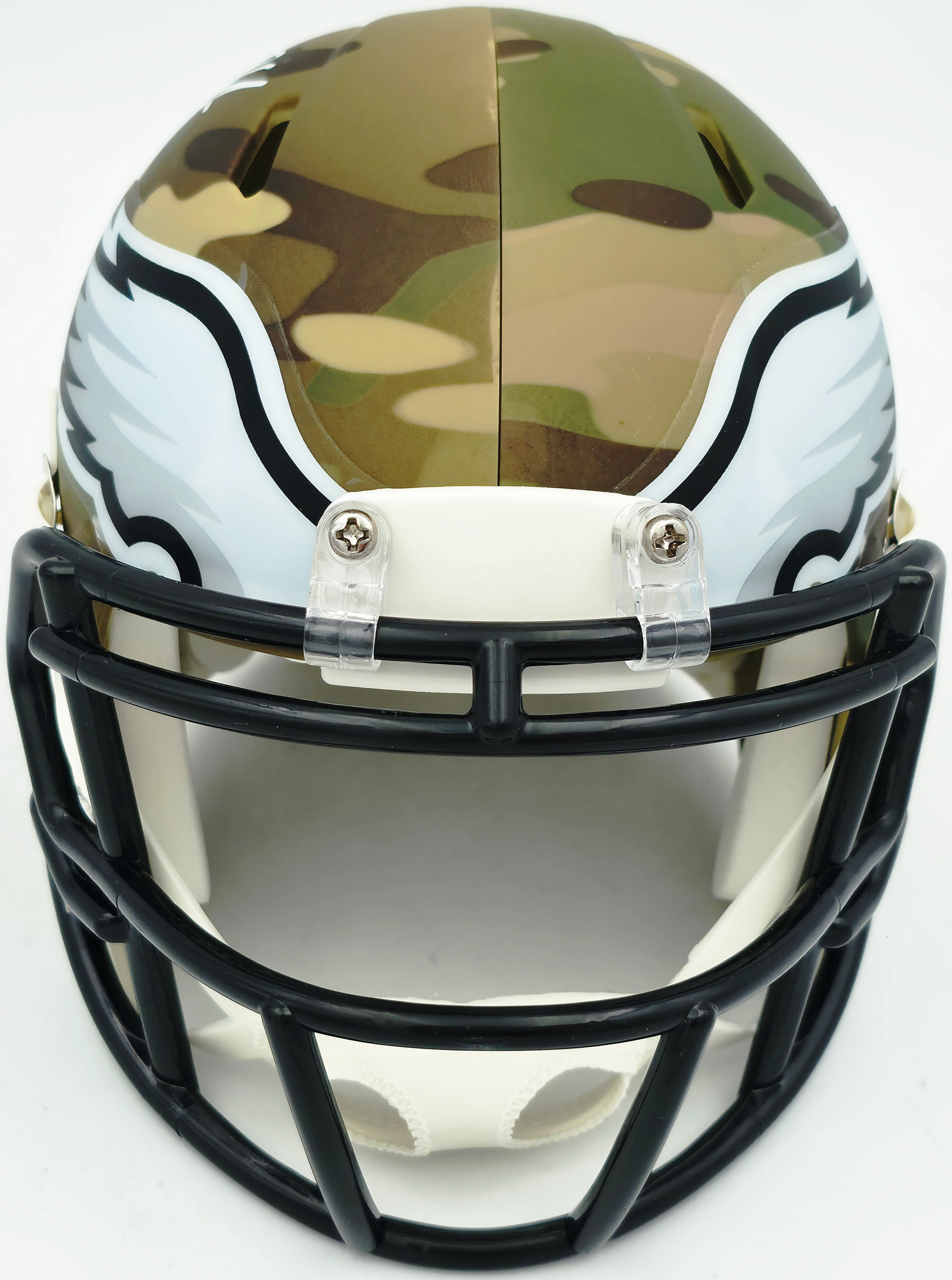 Jason Kelce Autographed Philadelphia Eagles Camo Speed Mini Helmet PSA/DNA ITP Stock #262334 - Image 3