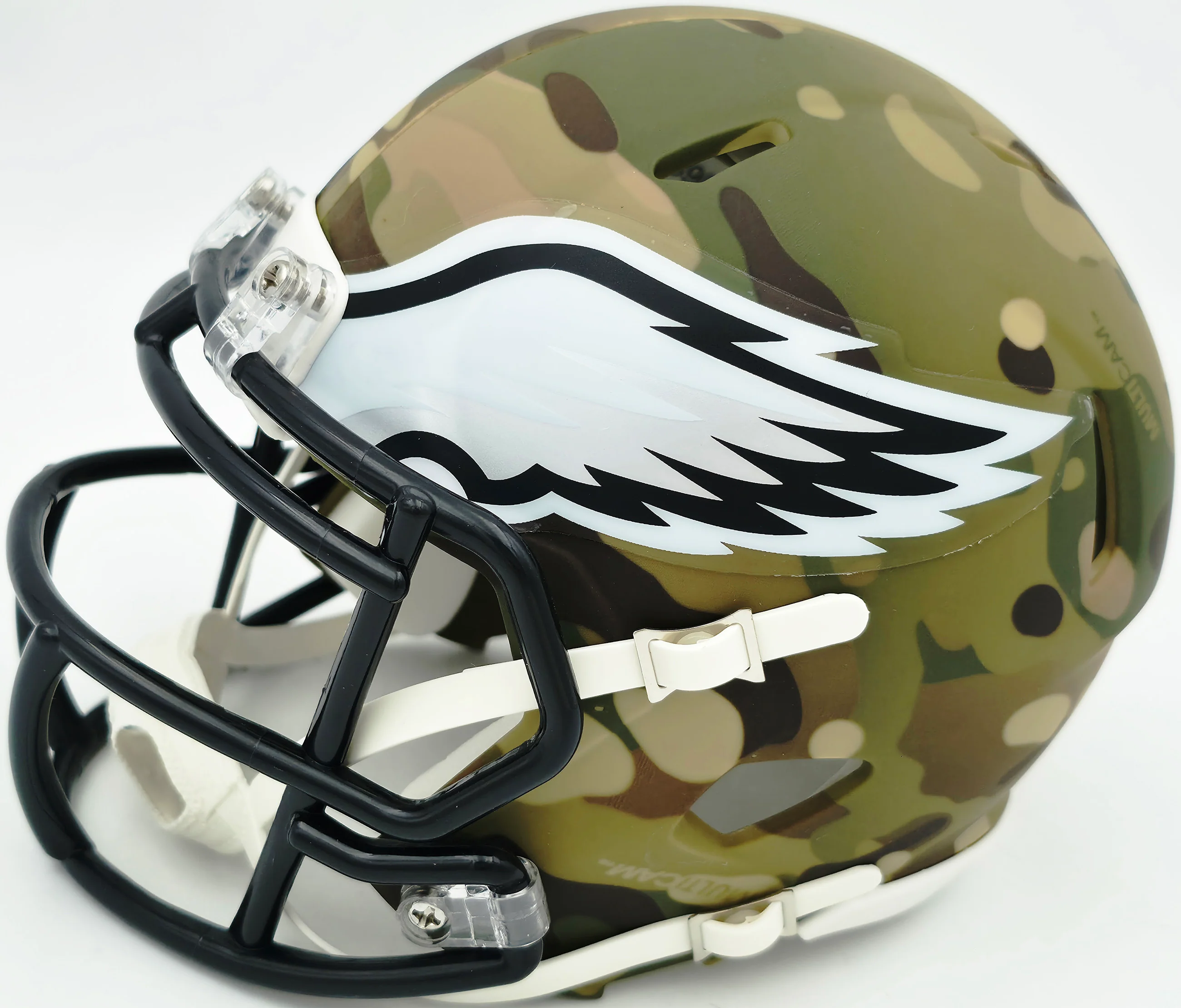 Jason Kelce Autographed Philadelphia Eagles Camo Speed Mini Helmet PSA/DNA ITP Stock #262334 - Image 4