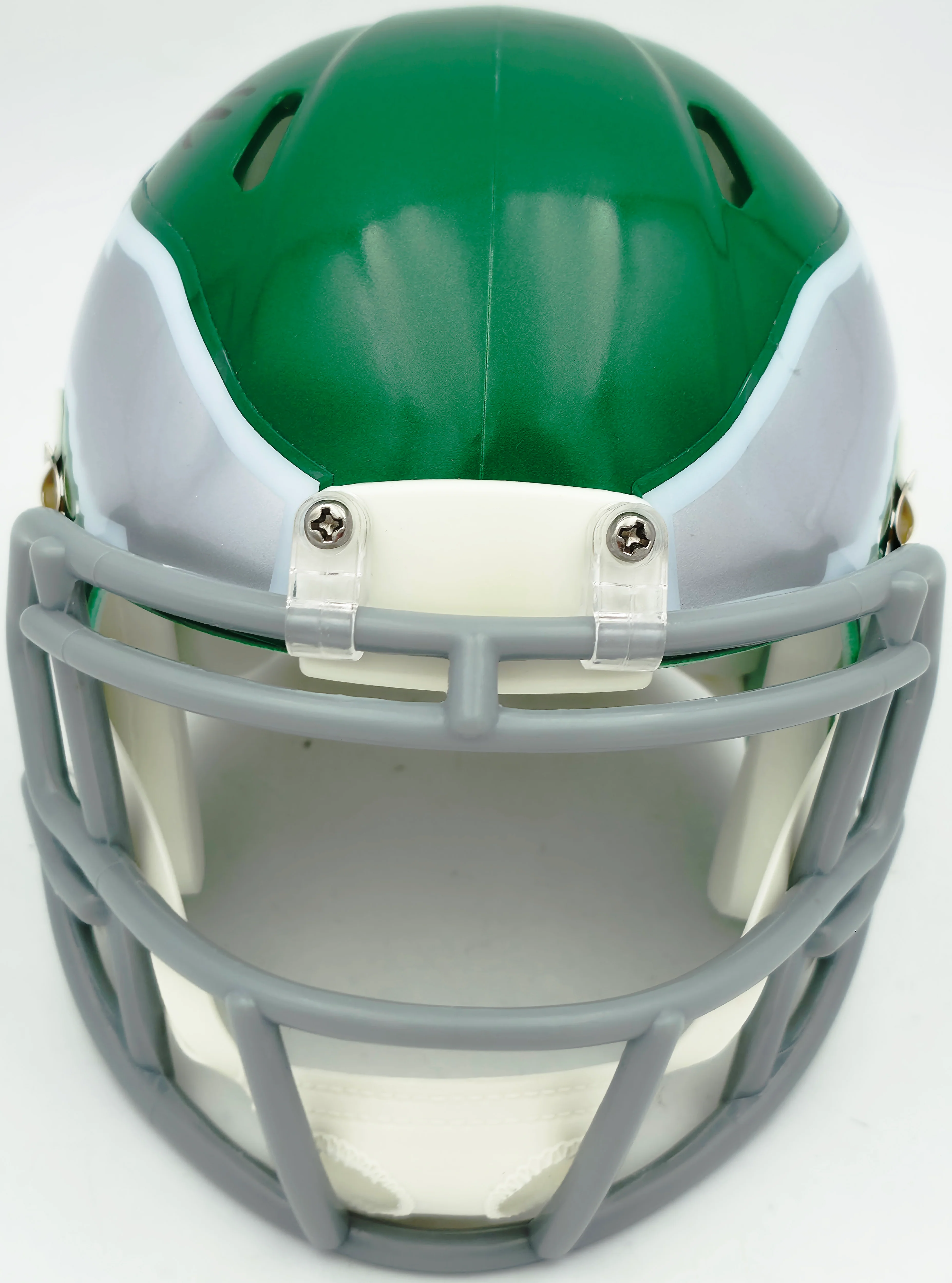 Jason Kelce Autographed Philadelphia Eagles Kelly Green 2023 Alternate Speed Mini Helmet PSA/DNA ITP Stock #262333 - Image 3