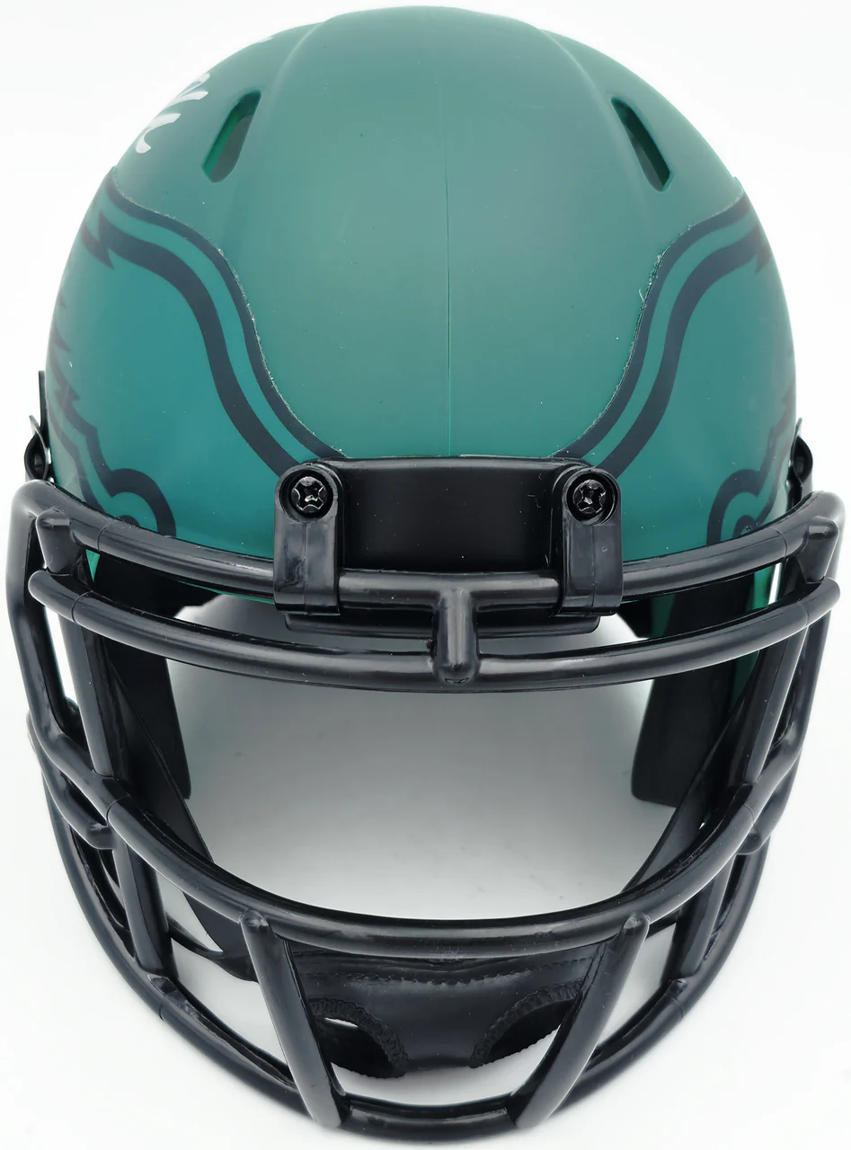 Jason Kelce Autographed Philadelphia Eagles Rave Green Speed Mini Helmet PSA/DNA ITP Stock #262331 - Image 3