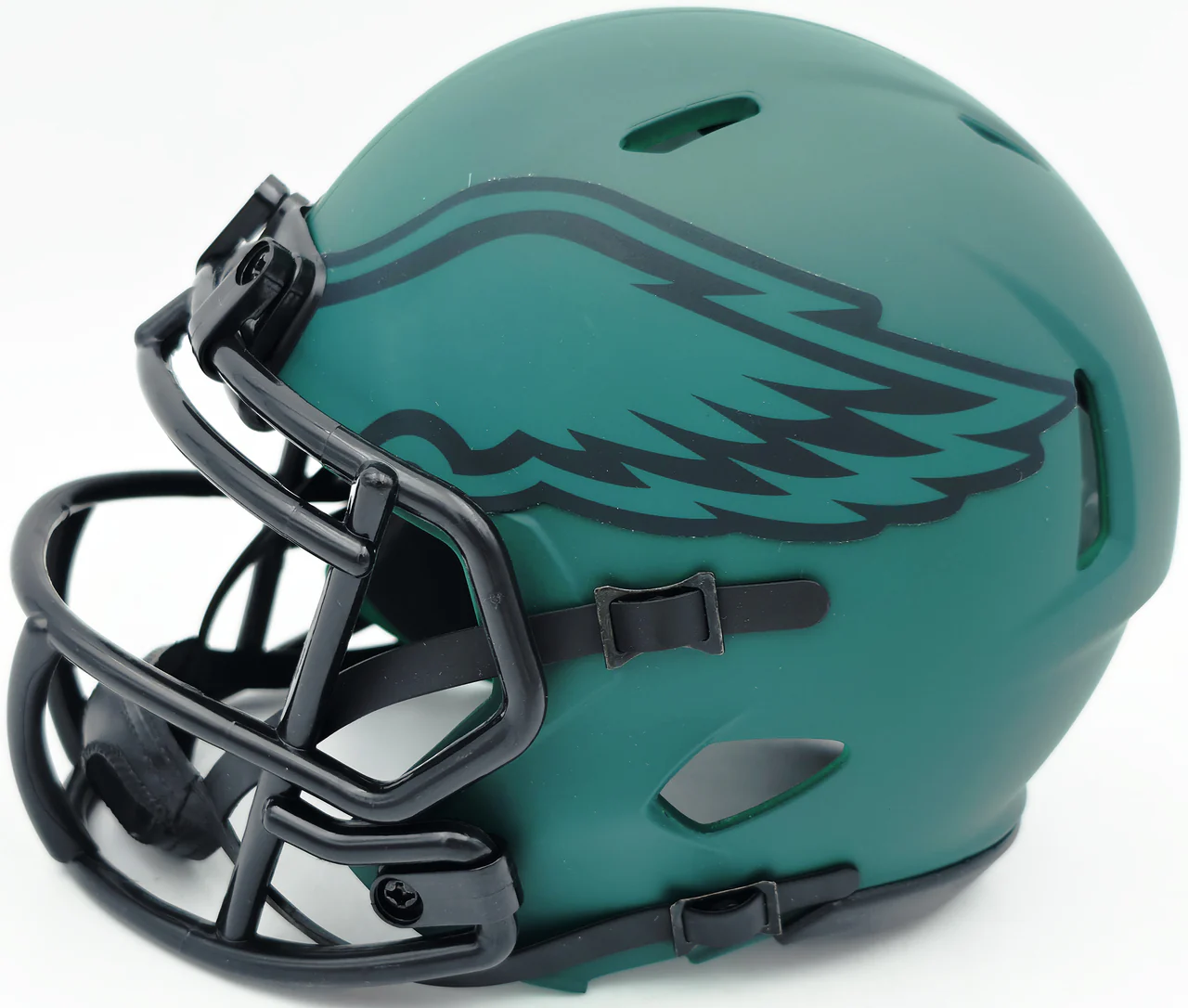 Jason Kelce Autographed Philadelphia Eagles Rave Green Speed Mini Helmet PSA/DNA ITP Stock #262331 - Image 4