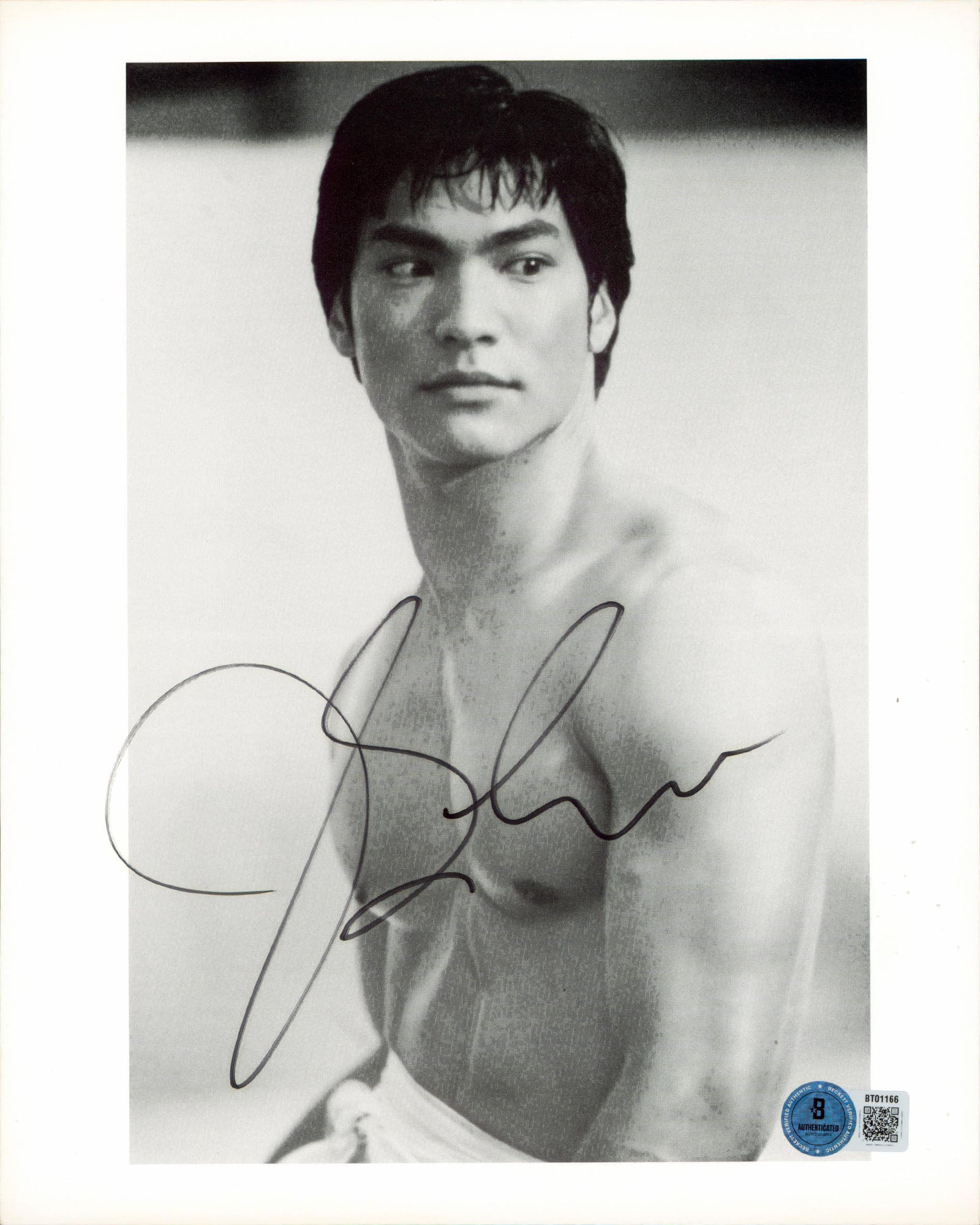 Jason Scott Lee Dragon: The Bruce Lee Story Signed 8x10 Photo BAS #BT01166