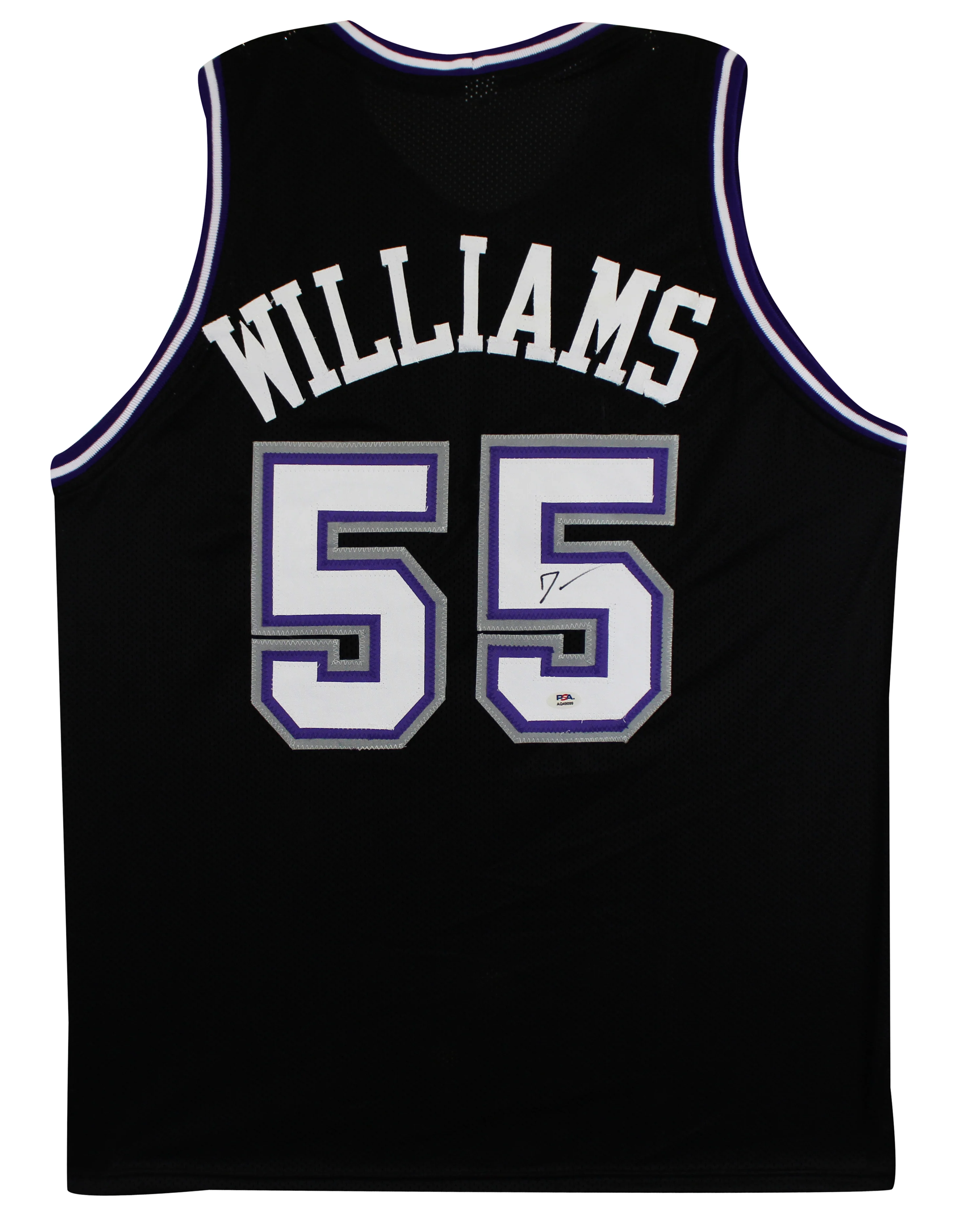 Jason Williams Authentic Signed Black Pro Style Jersey Autographed PSA/DNA 2 - Image 2