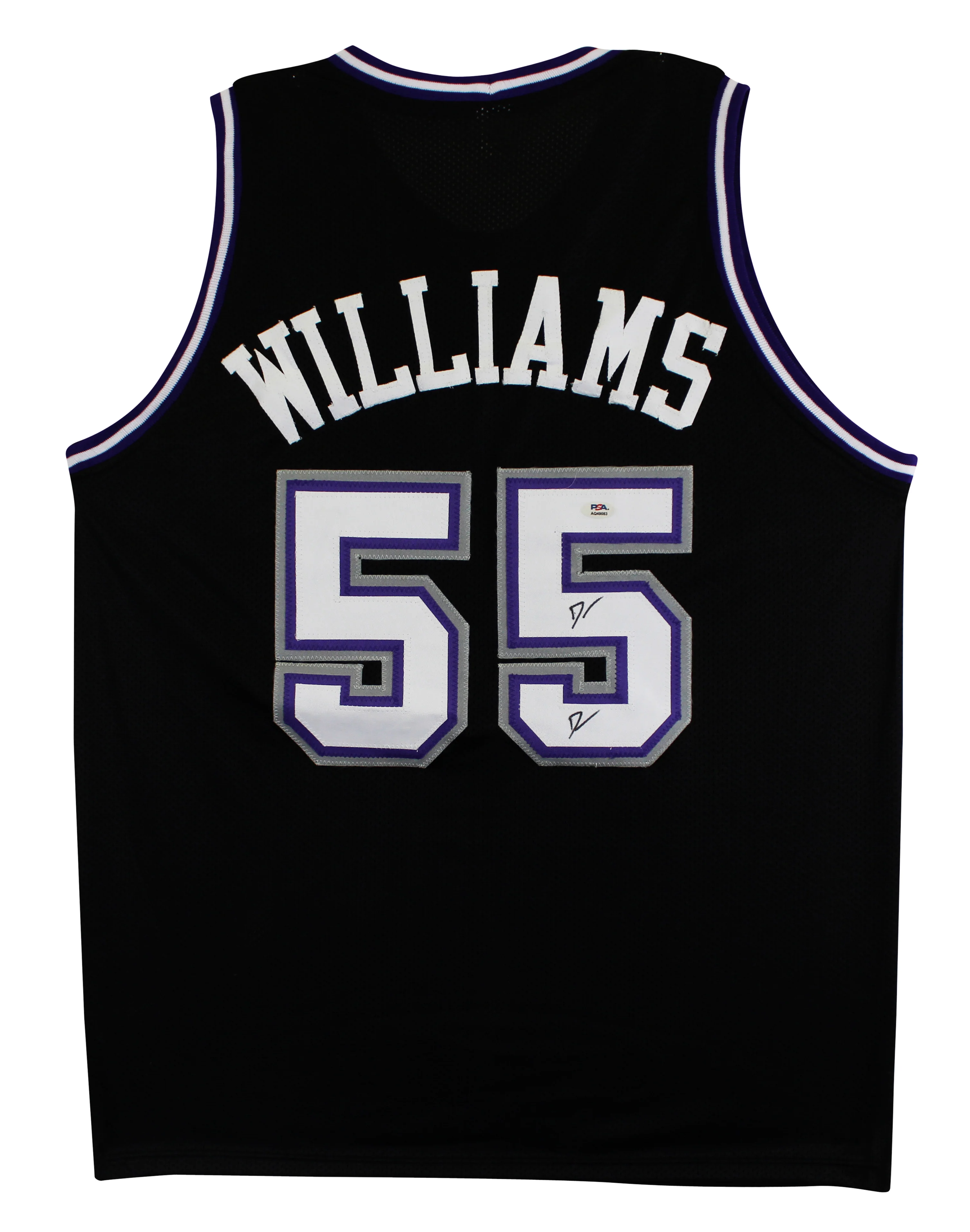 Jason Williams Authentic Signed Twice Black Pro Style Jersey PSA/DNA #AQ49083