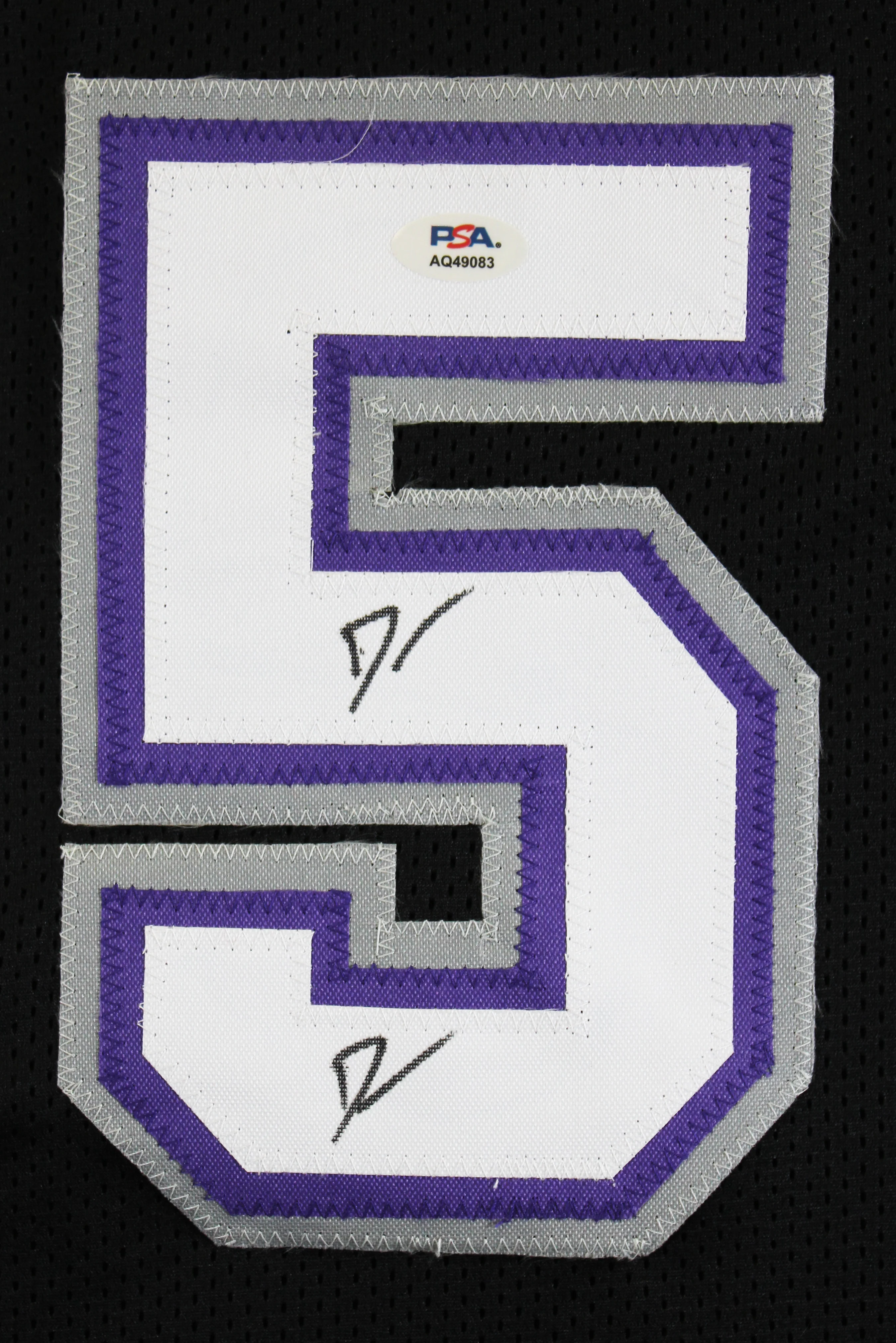 Jason Williams Authentic Signed Twice Black Pro Style Jersey PSA/DNA #AQ49083 - Image 3