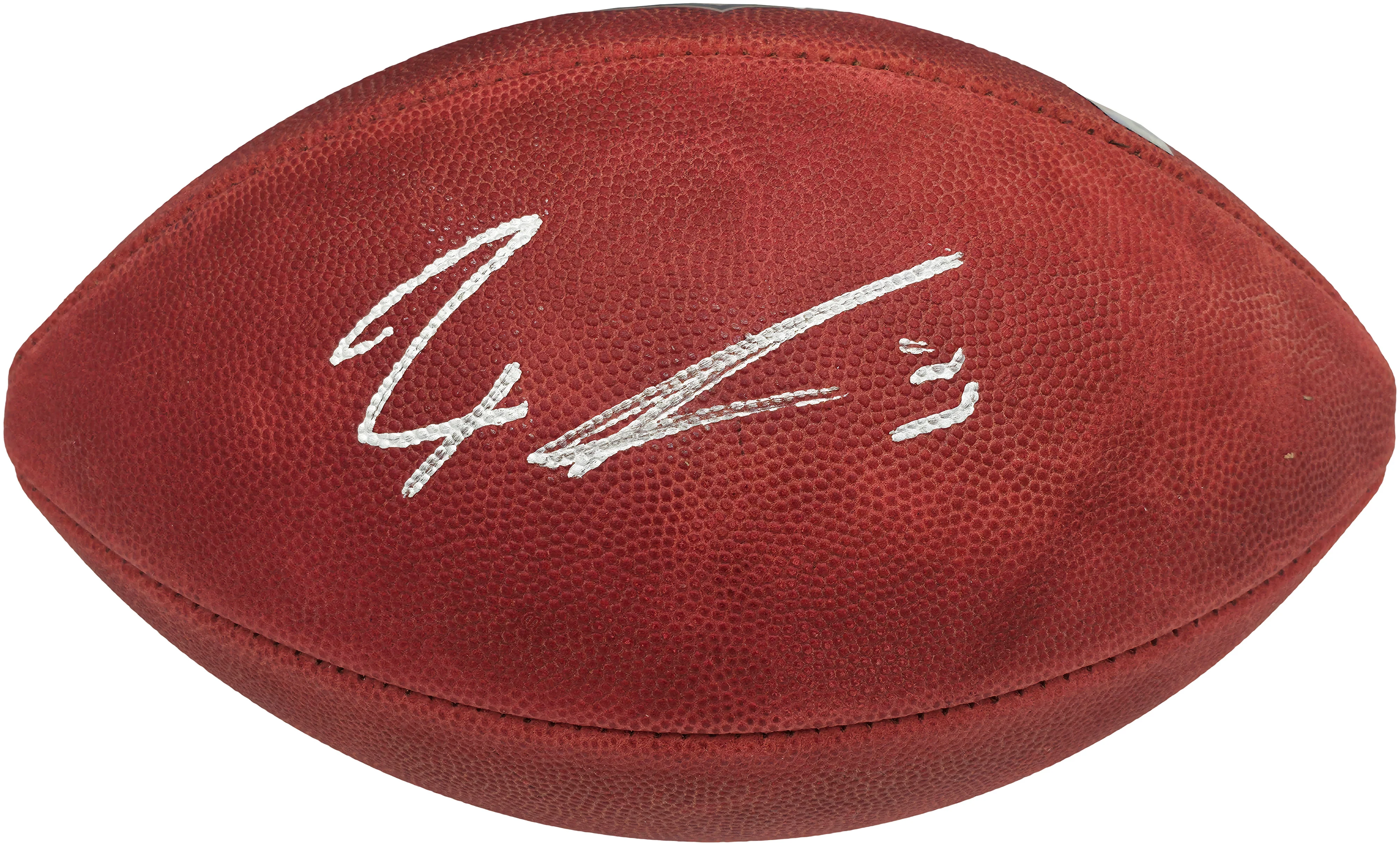Jaxon Smith-Njigba Autographed Official NFL Leather Football Seattle Seahawks Fanatics Holo Stock #257924