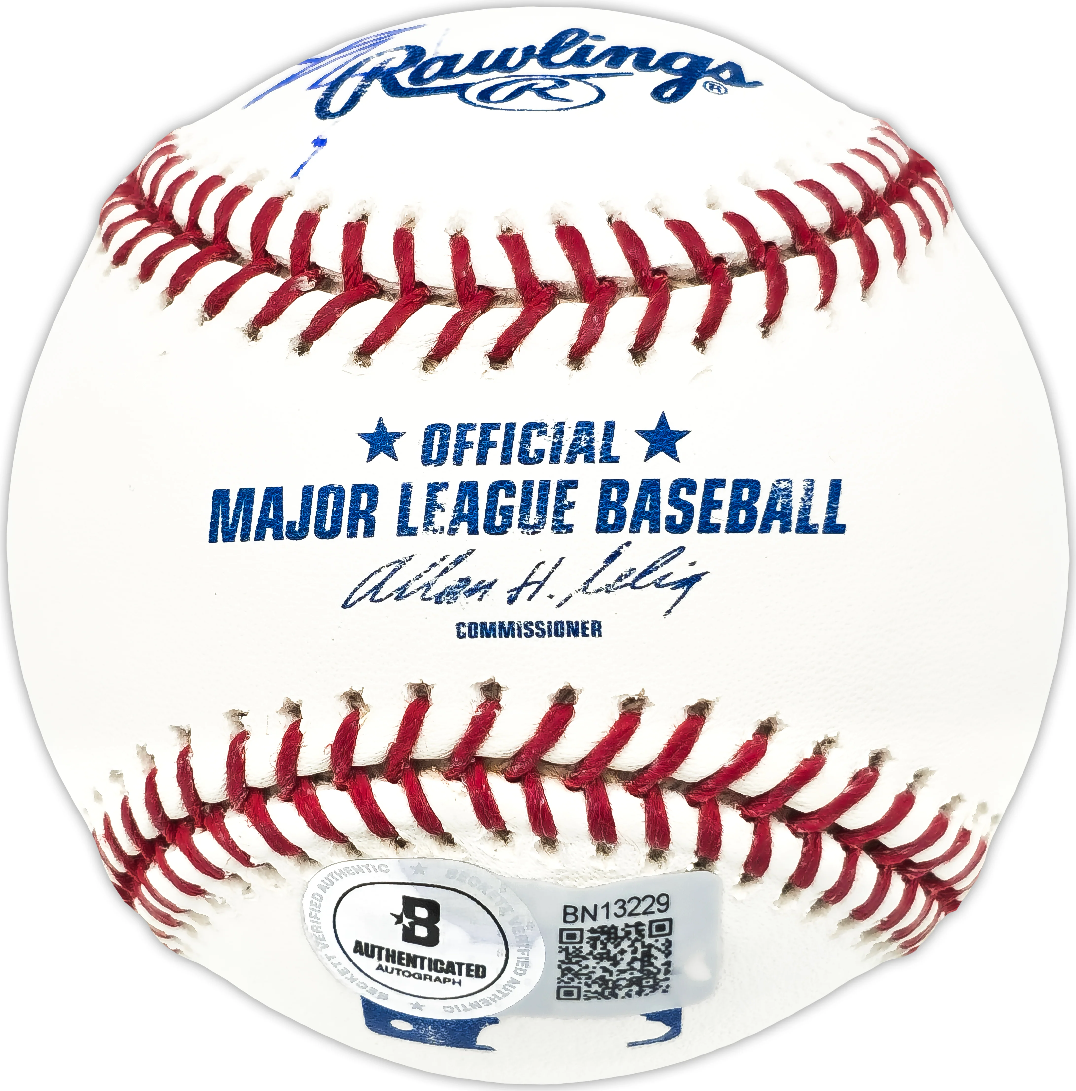 Jay Schlueter Autographed Official MLB Baseball Houston Astros Beckett BAS QR #BN13229 - Image 2