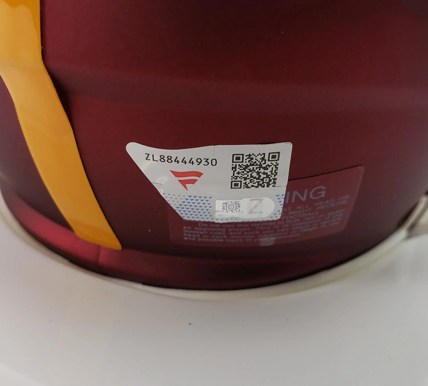 Jayden Daniels Autographed Washington Commanders Speed Mini Helmet (FAN) - Image 2