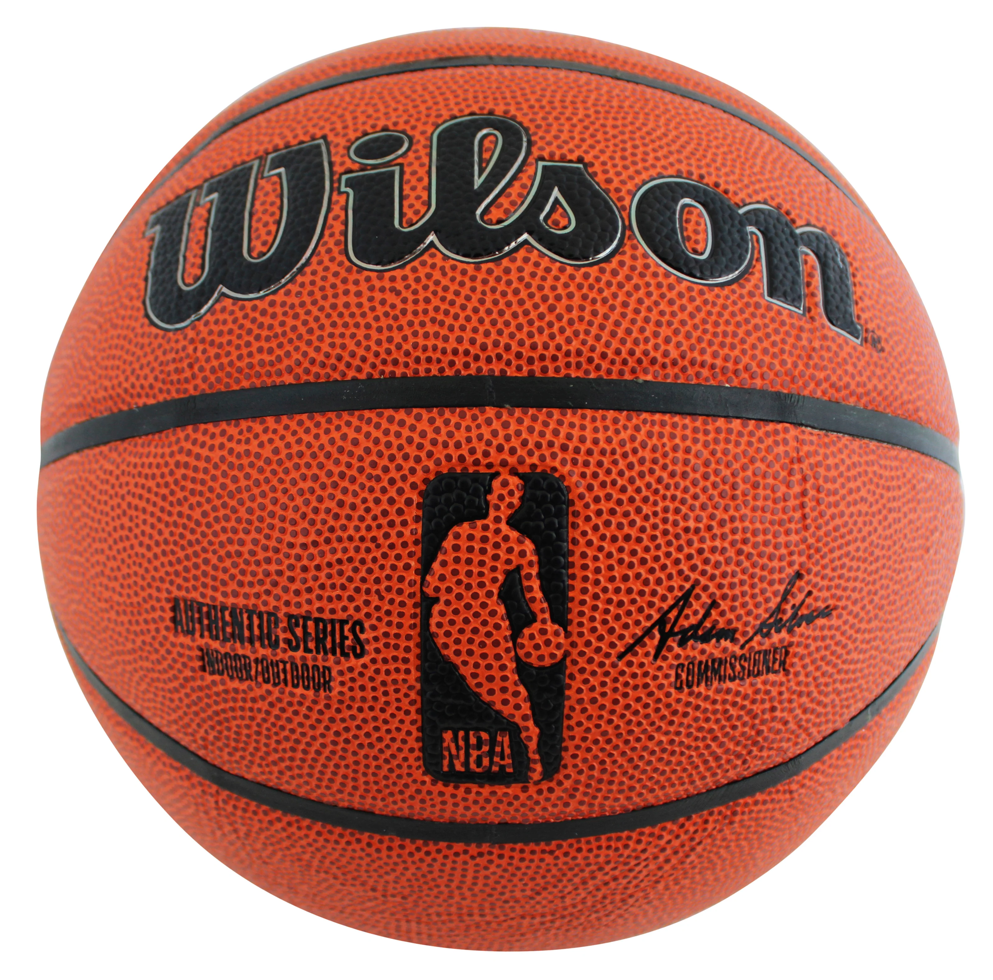 Jazz John Stockton & Karl Malone Signed Wilson Basketball w/ Case BAS Witnessed - Image 5