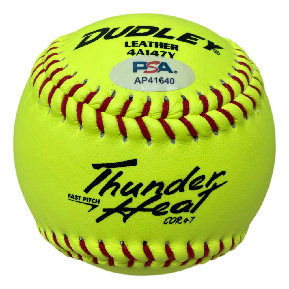 Jennie Finch Signed Jennie Finch World Series Dudley Softball USA PSA/DNA - Image 2