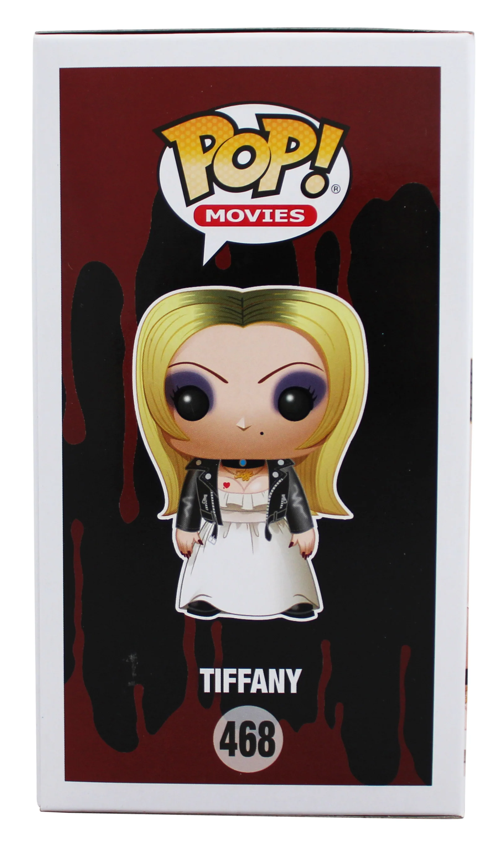 Jennifer Tilly Bride of Chucky Signed Tiffany #468 Funko Pop Vinyl Figure BAS - Image 6