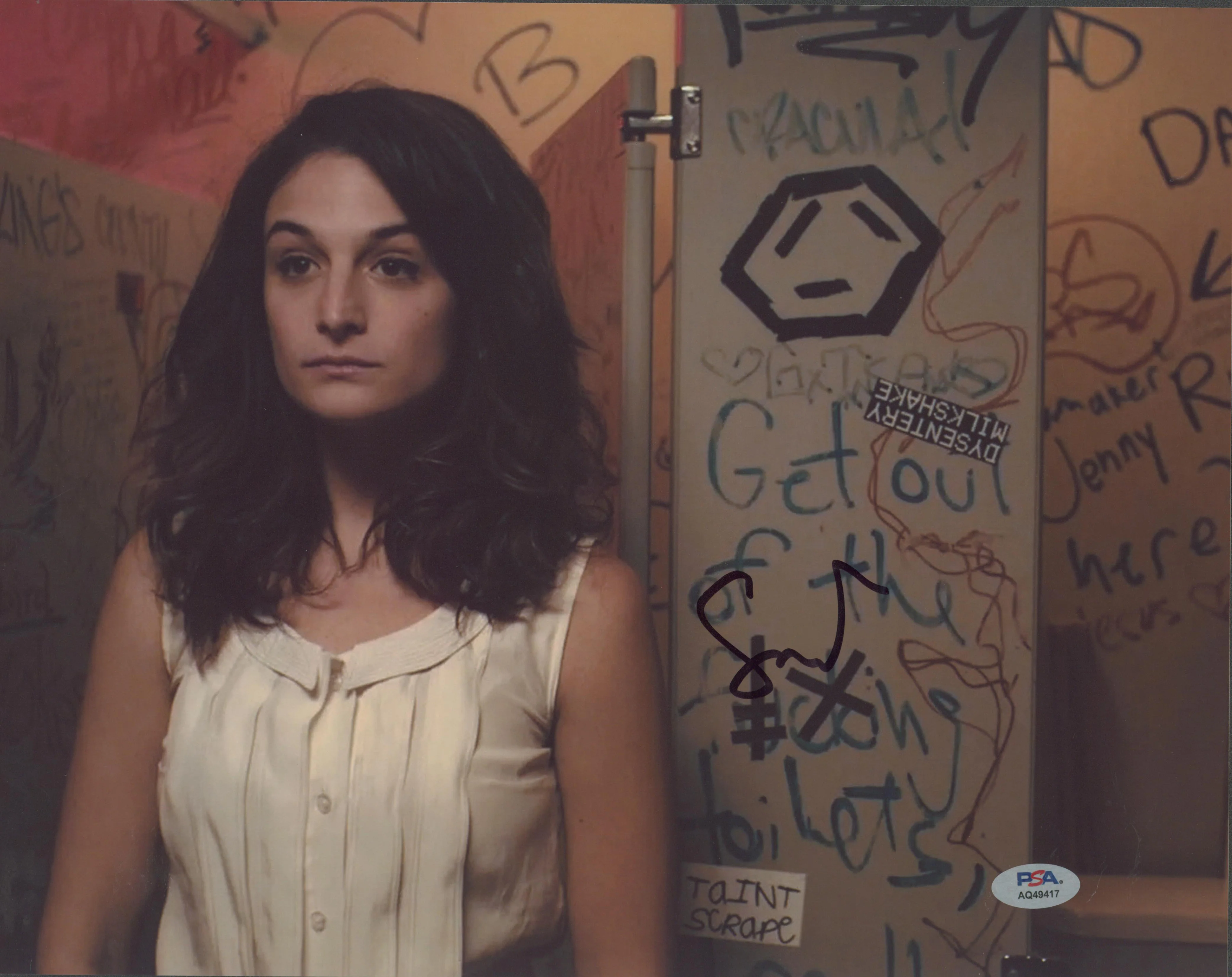 Jenny Slate Obvious Child Authentic Signed 11x14 Photo PSA/DNA #AQ49417